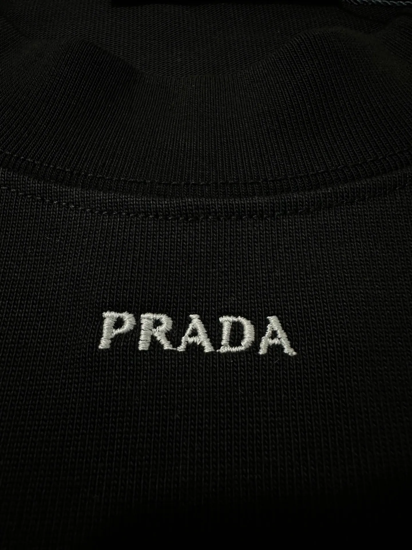 Logo-Embroidered Heavyweight Cotton T-Shirt D21020214 — view 7