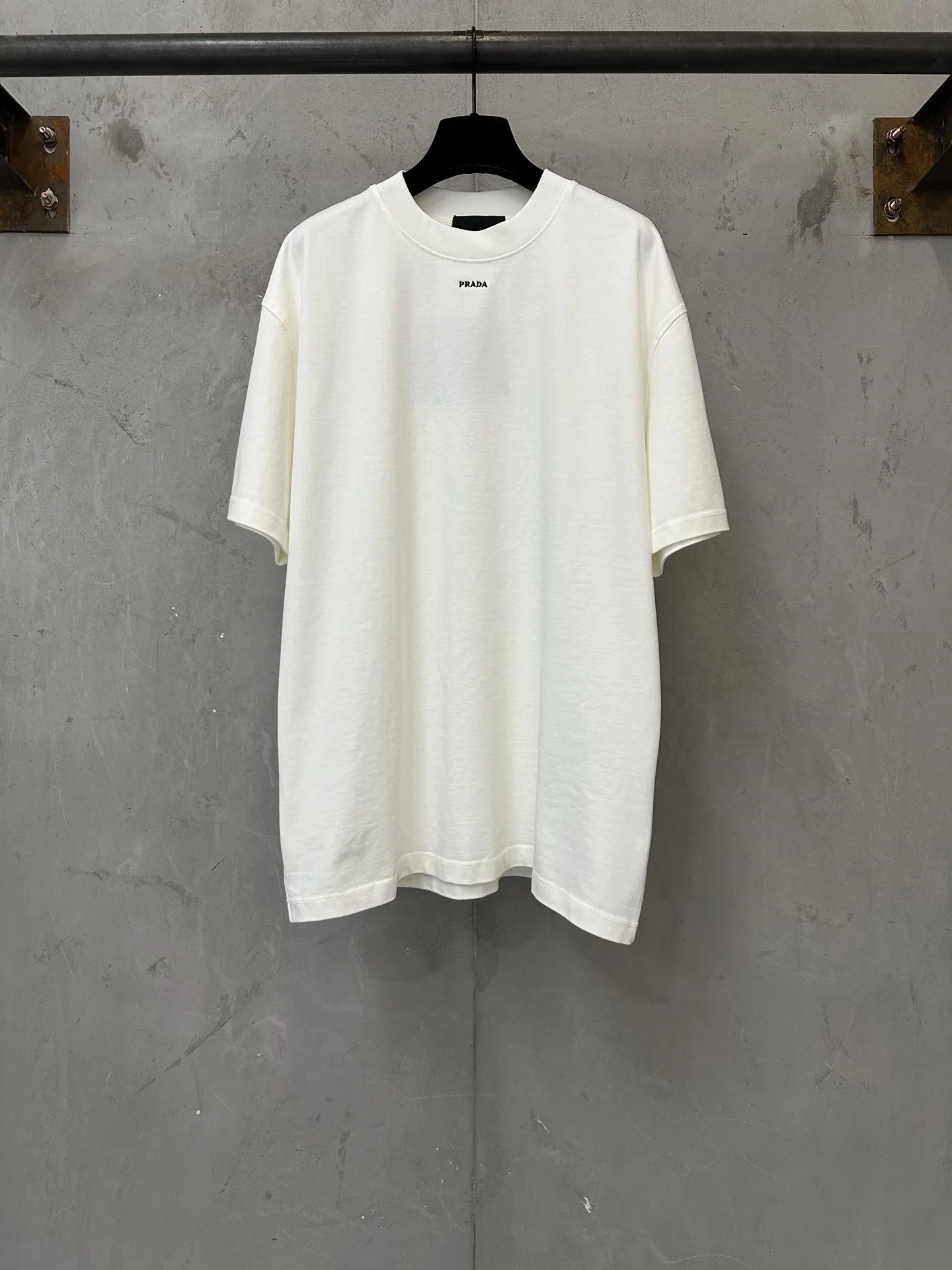 Logo-Embroidered Heavyweight Cotton T-Shirt D21020215
