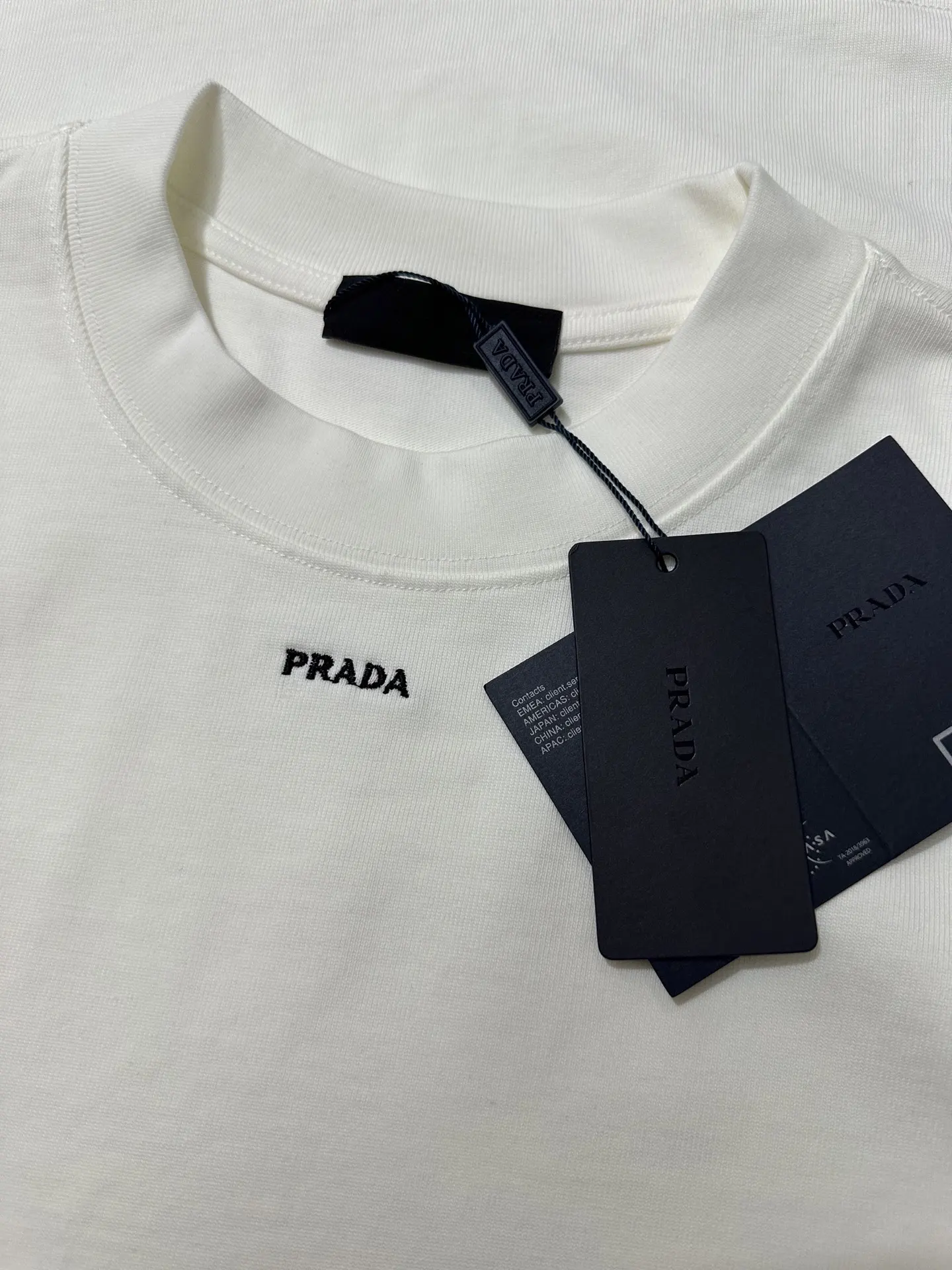 Logo-Embroidered Heavyweight Cotton T-Shirt D21020215 — view 6