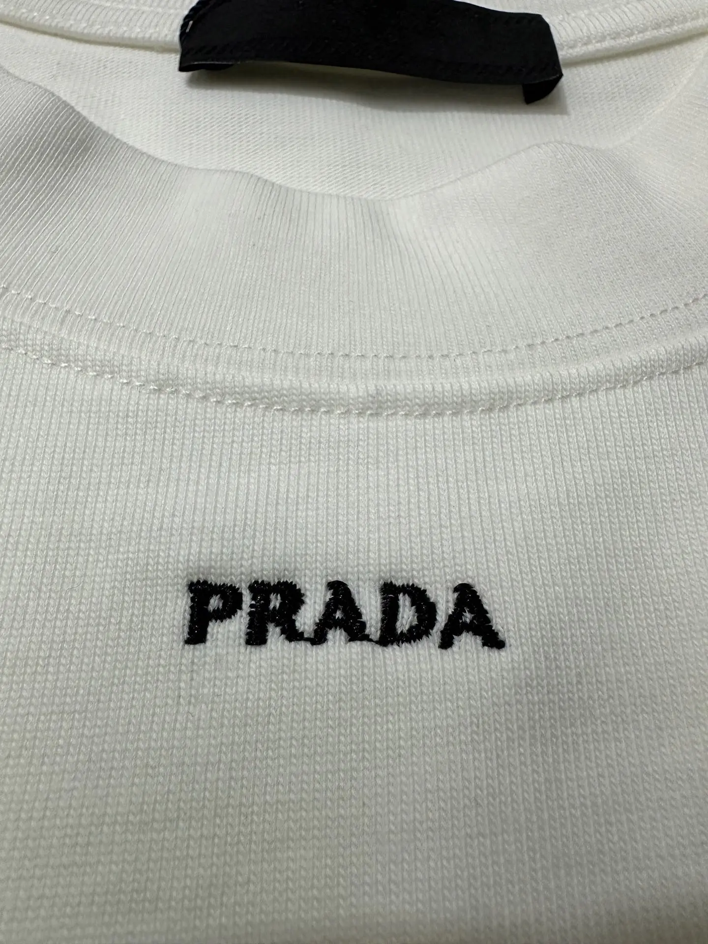 Logo-Embroidered Heavyweight Cotton T-Shirt D21020215 — view 7