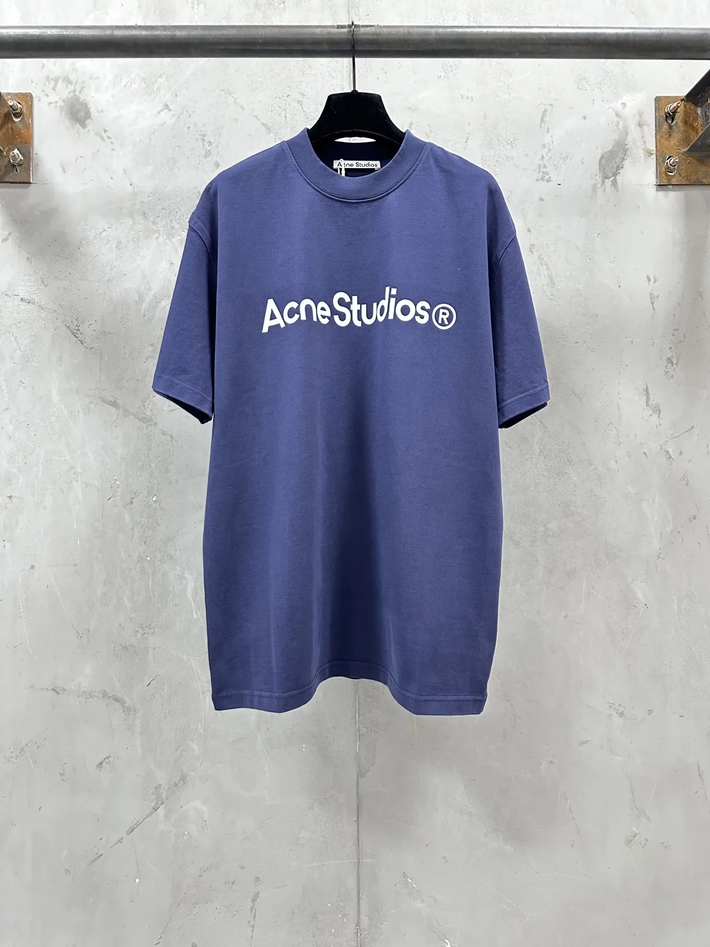 Logo Print Heavyweight Cotton T-Shirt D21020221