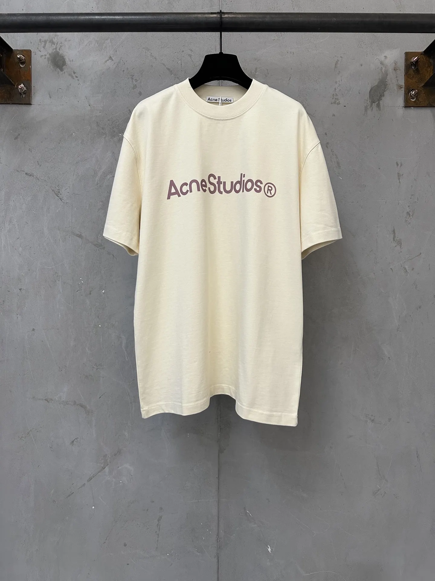 Logo Print Heavyweight Cotton T-Shirt D21020220