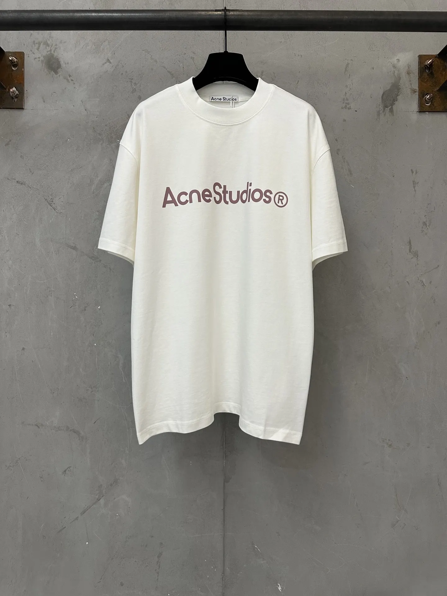 Logo Print Heavyweight Cotton T-Shirt D21020222