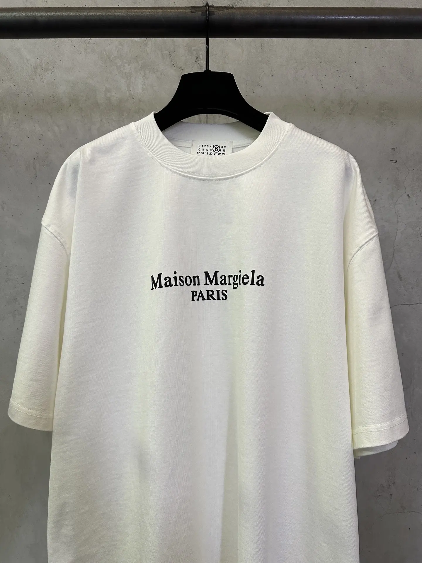 Logo Print Heavyweight Cotton T-Shirt D21011623 — view 3