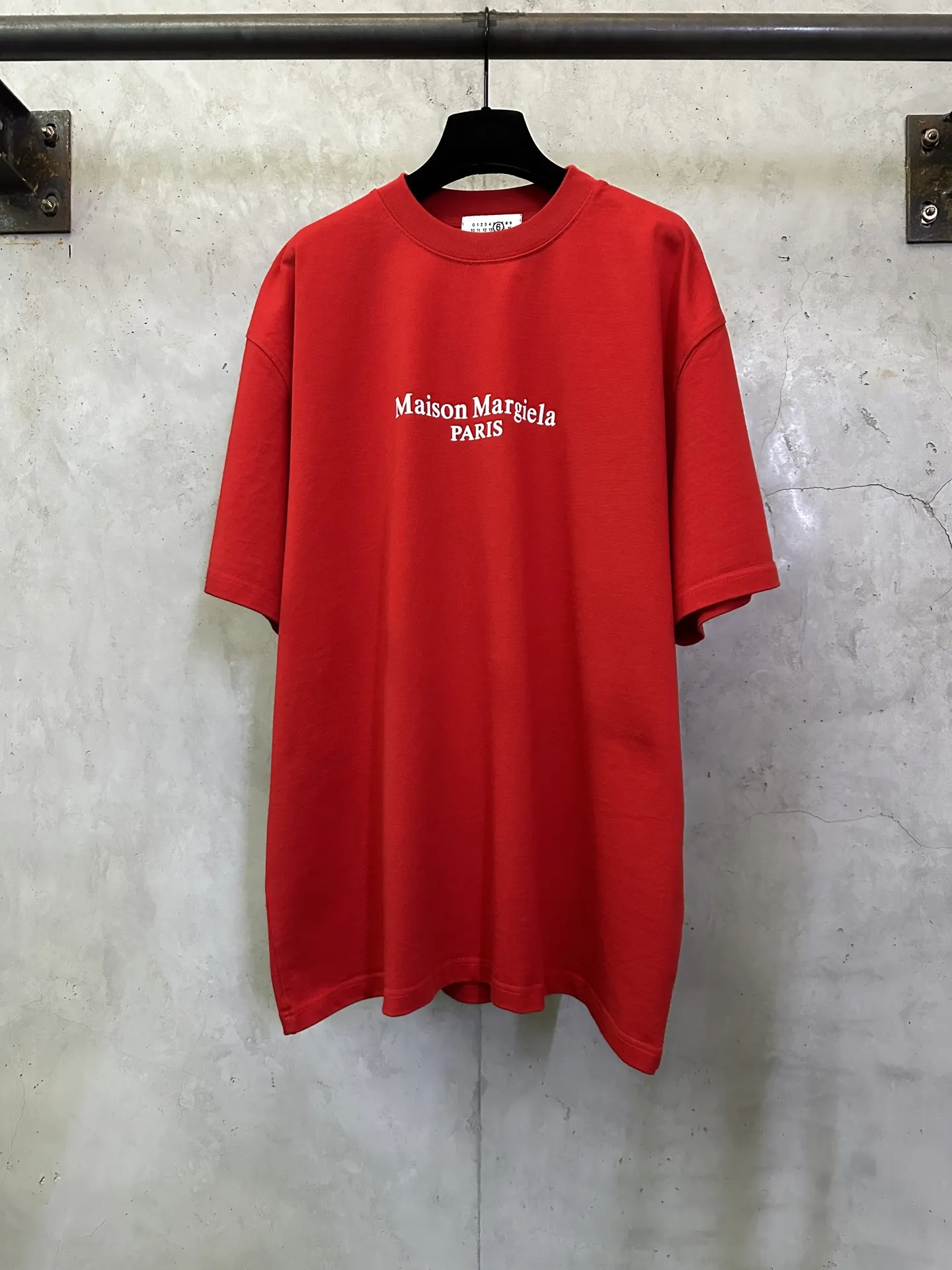 Logo Print Heavyweight Cotton T-Shirt D21011622
