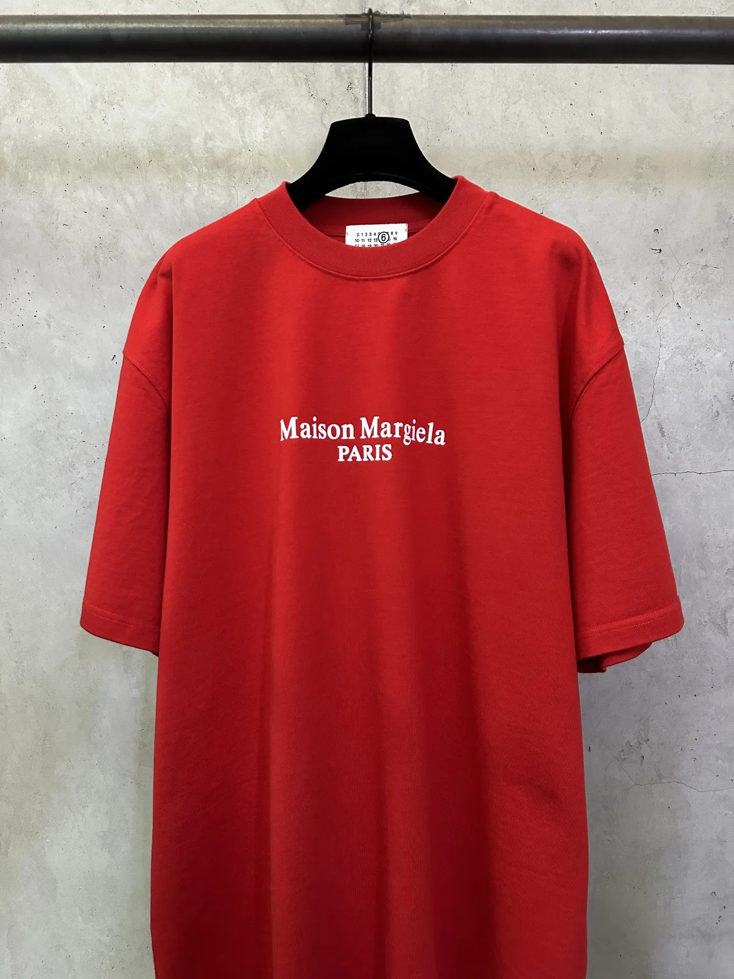 Logo Print Heavyweight Cotton T-Shirt D21011622 — view 3