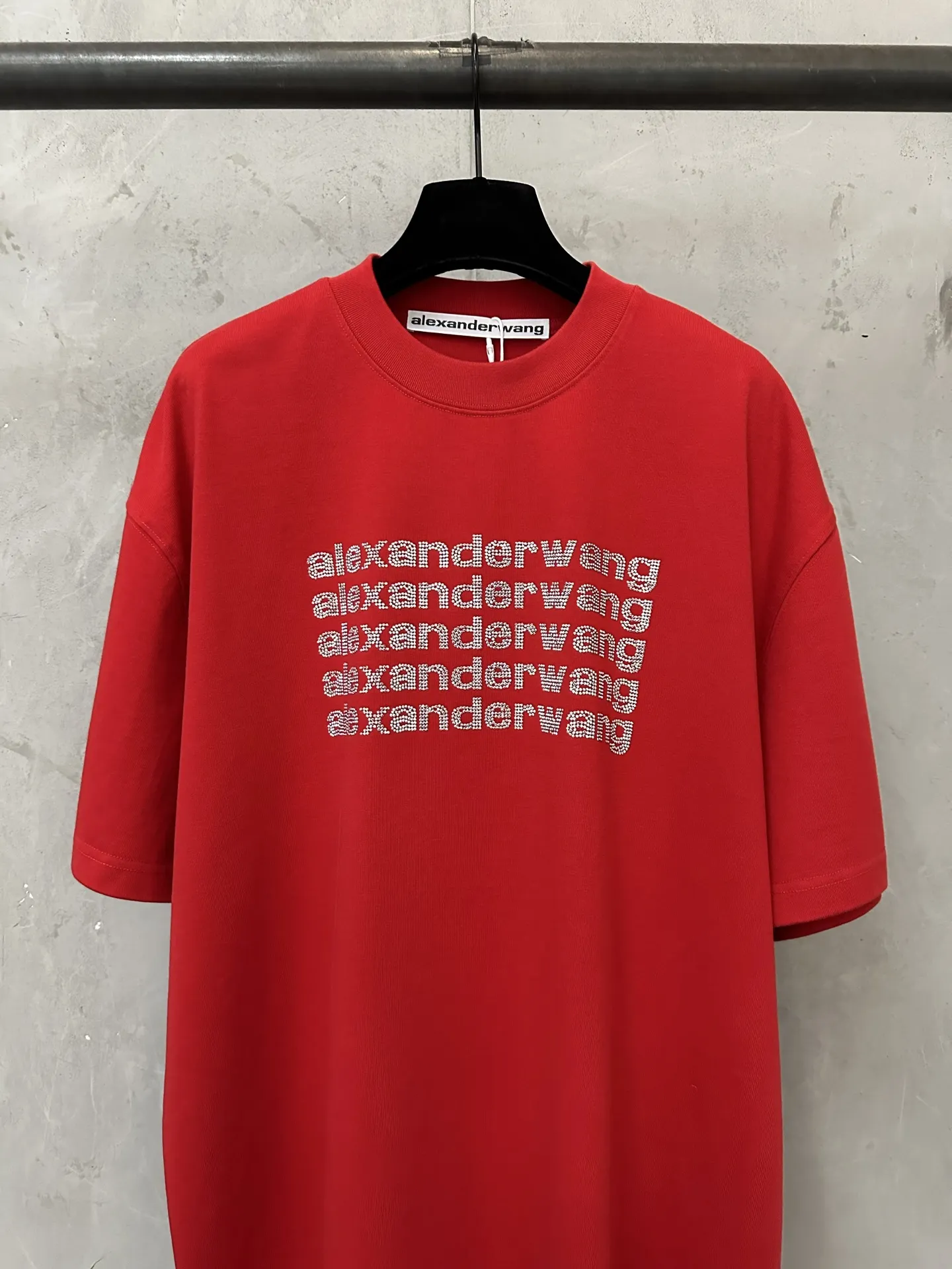 Crystal Logo Heavyweight Cotton T-Shirt D21520178 — view 3
