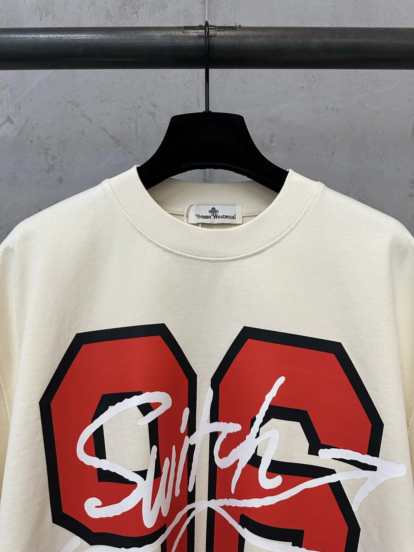 96 Graphic Print Heavyweight Cotton T-Shirt D21524369 — view 5