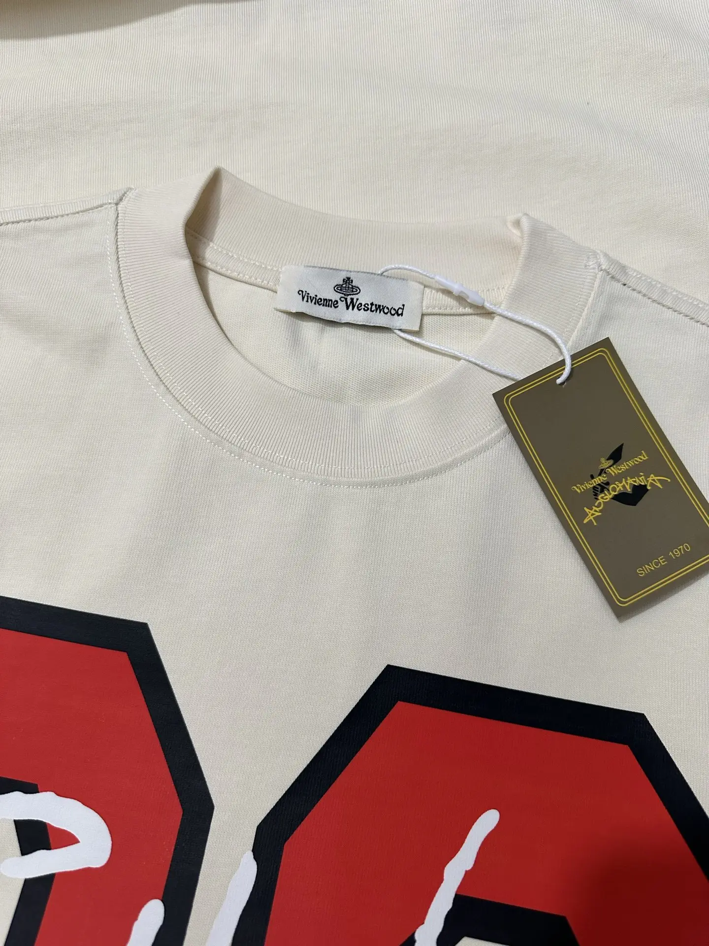 96 Graphic Print Heavyweight Cotton T-Shirt D21524369 — view 6
