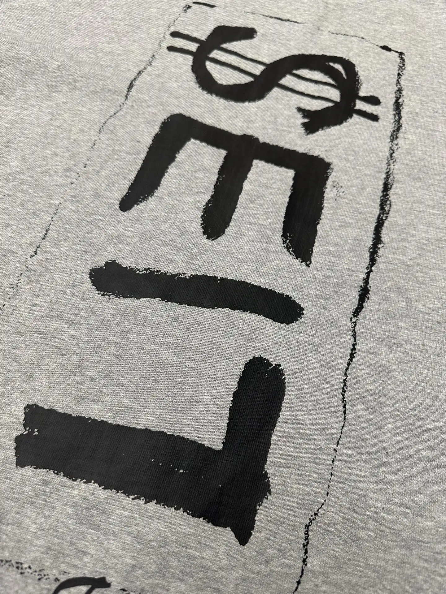 LIES Graffiti Print Heavyweight Cotton T-Shirt D21524441 — view 7