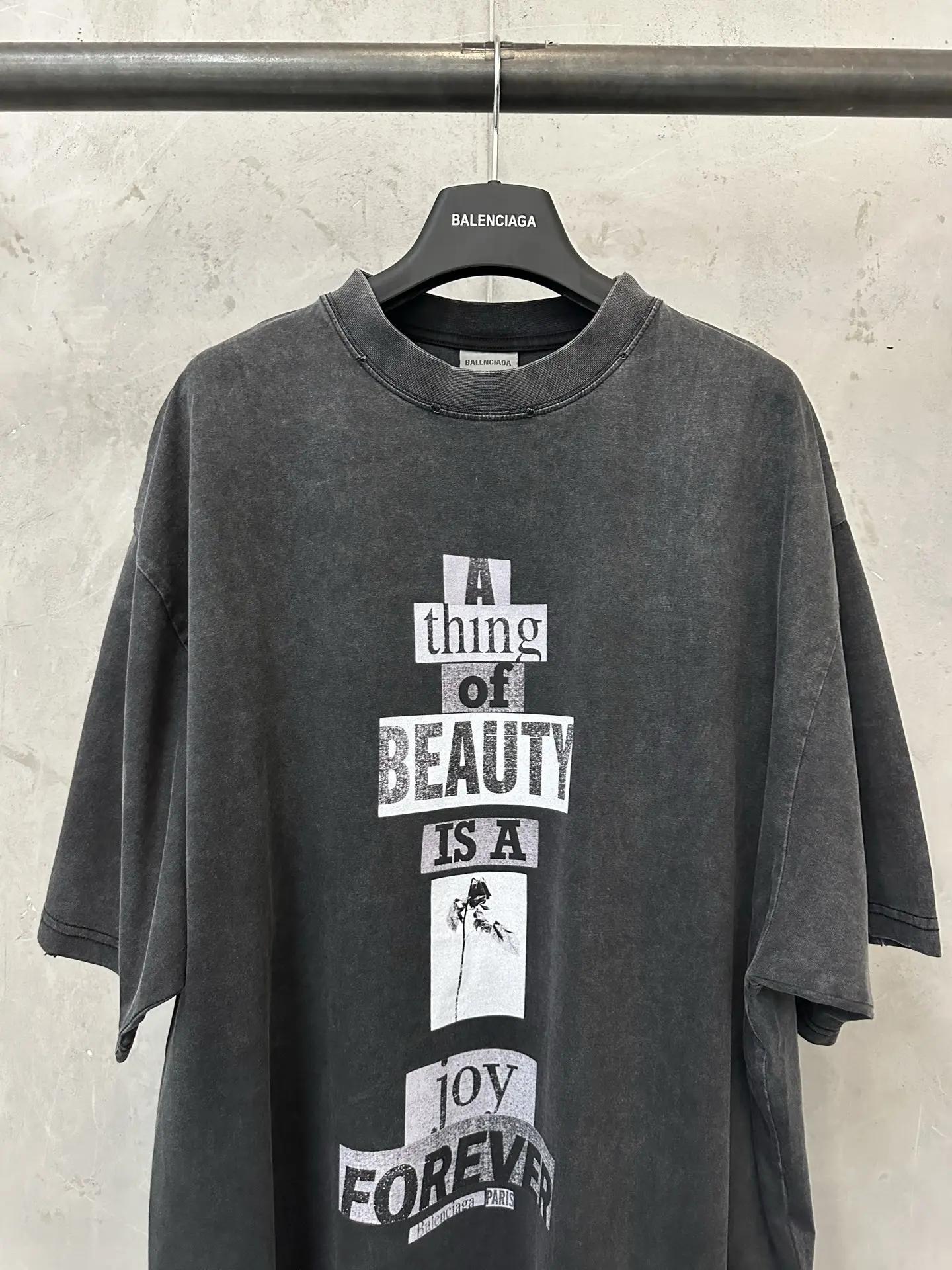 Vintage-Wash Graphic Print T-Shirt D22023534 — view 3