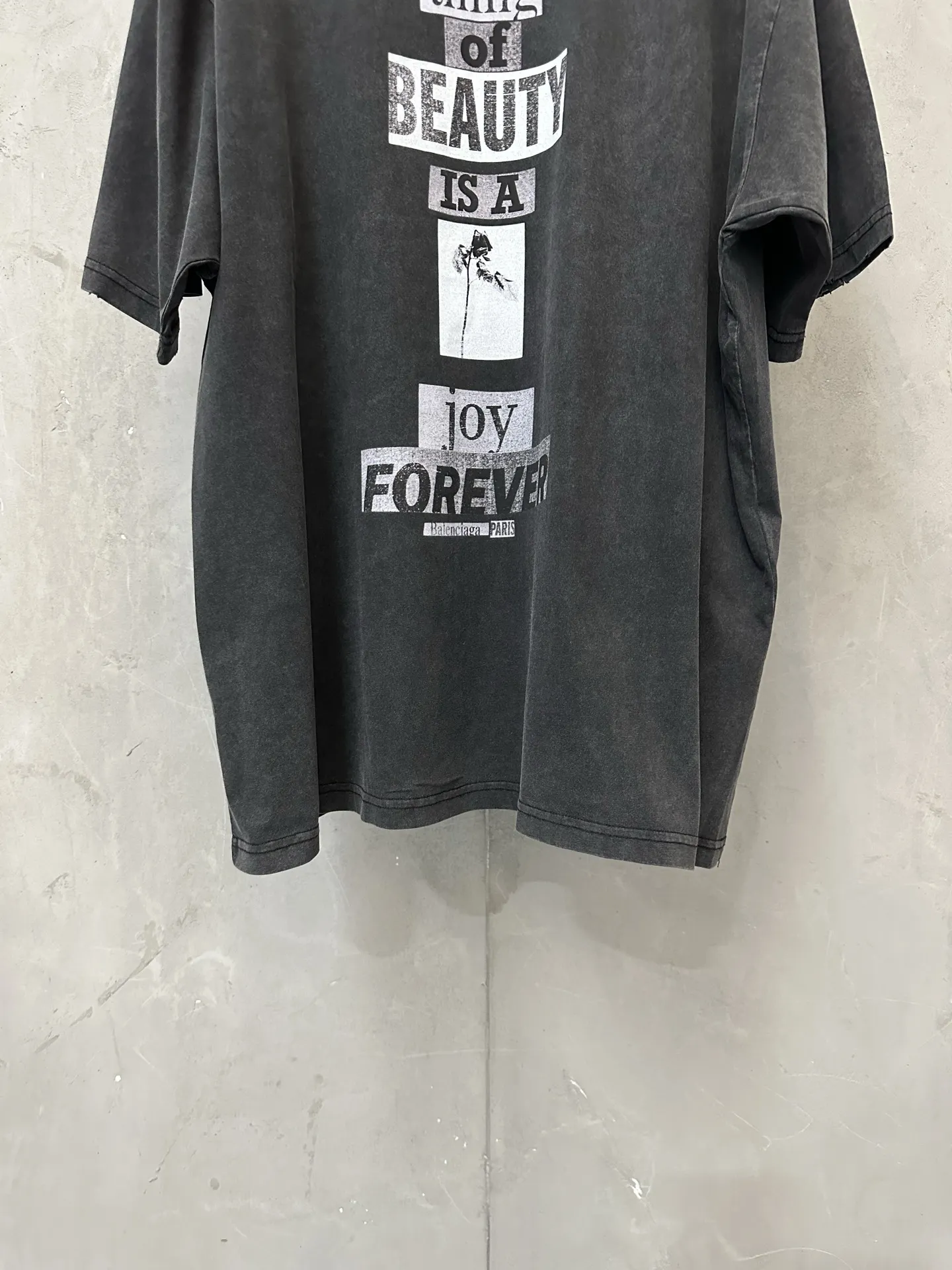 Vintage-Wash Graphic Print T-Shirt D22023534 — view 4