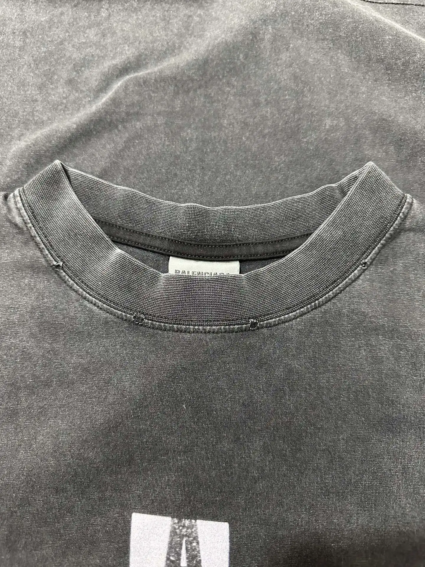 Vintage-Wash Graphic Print T-Shirt D22023534 — view 6