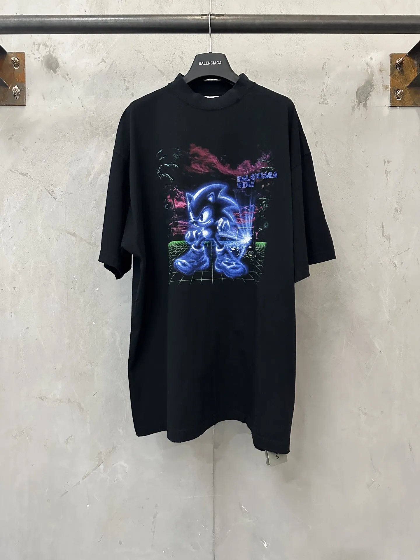 Balenciaga x Sega Sonic the Hedgehog T-Shirt D22020237