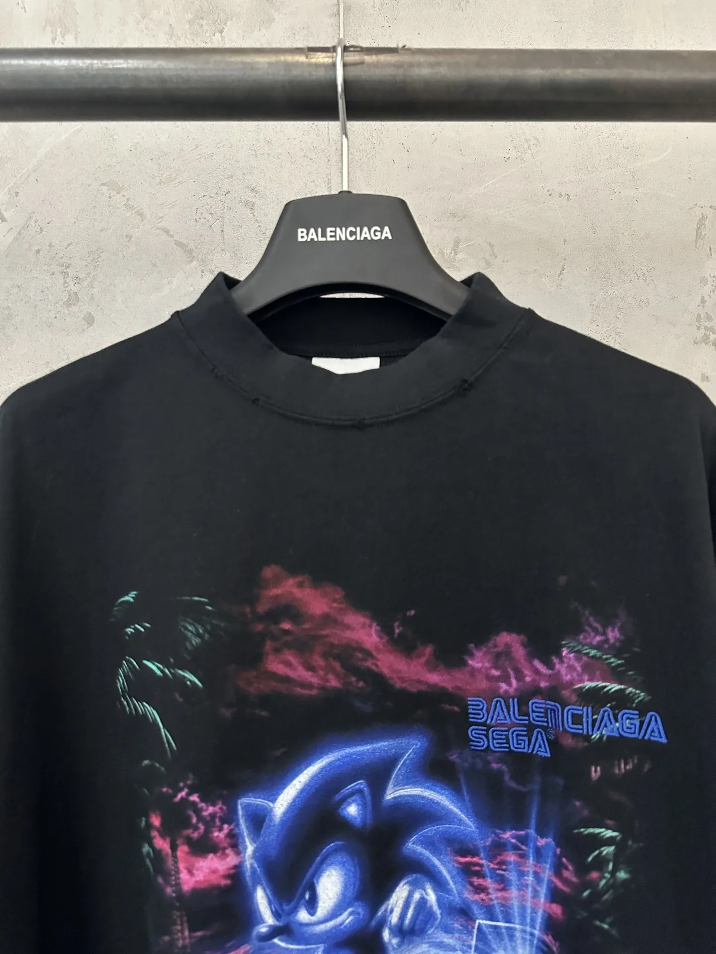 Balenciaga x Sega Sonic the Hedgehog T-Shirt D22020237 — view 5
