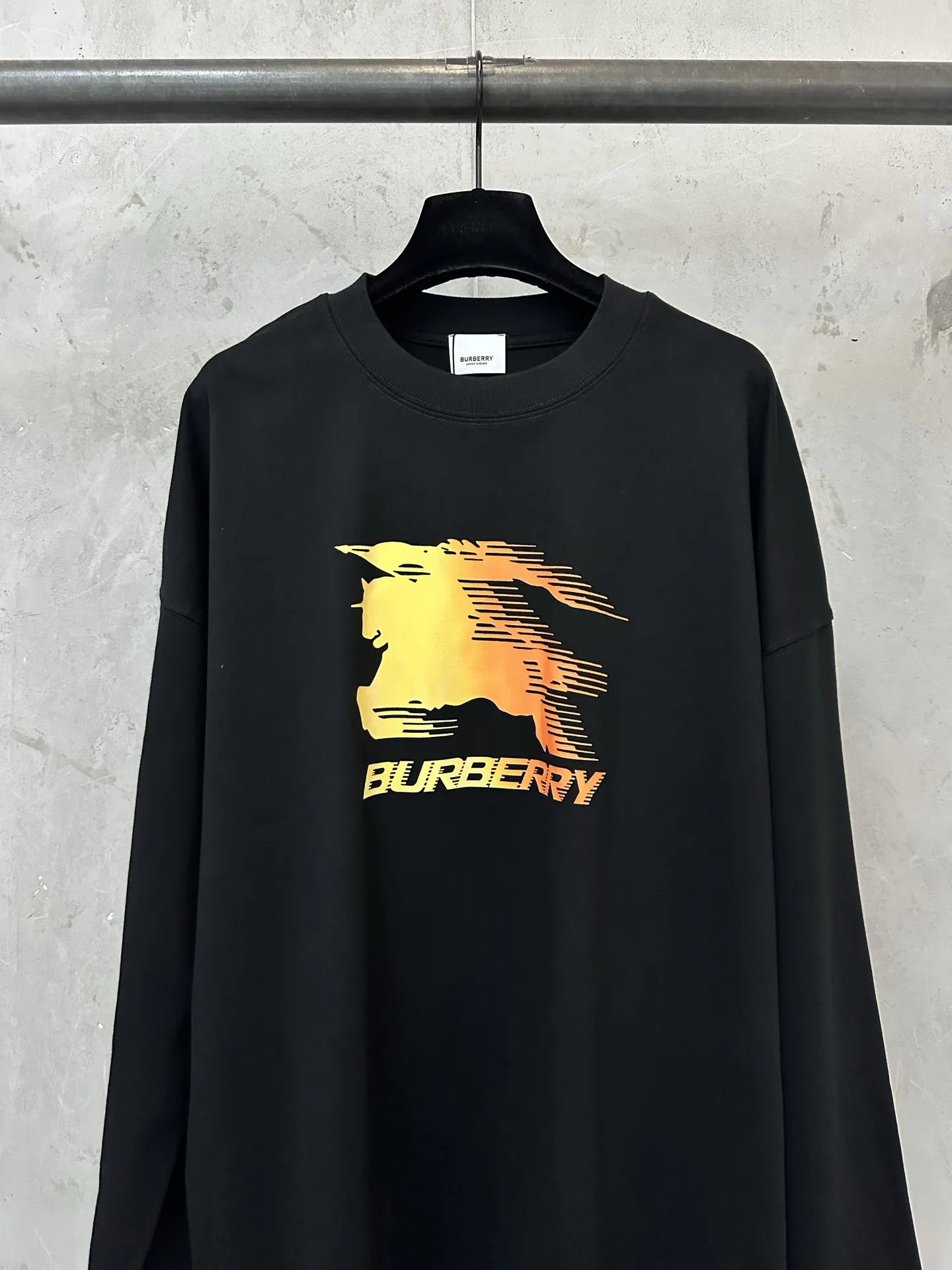 Gradient EKD Logo Long-Sleeve T-Shirt D22020164 — view 3