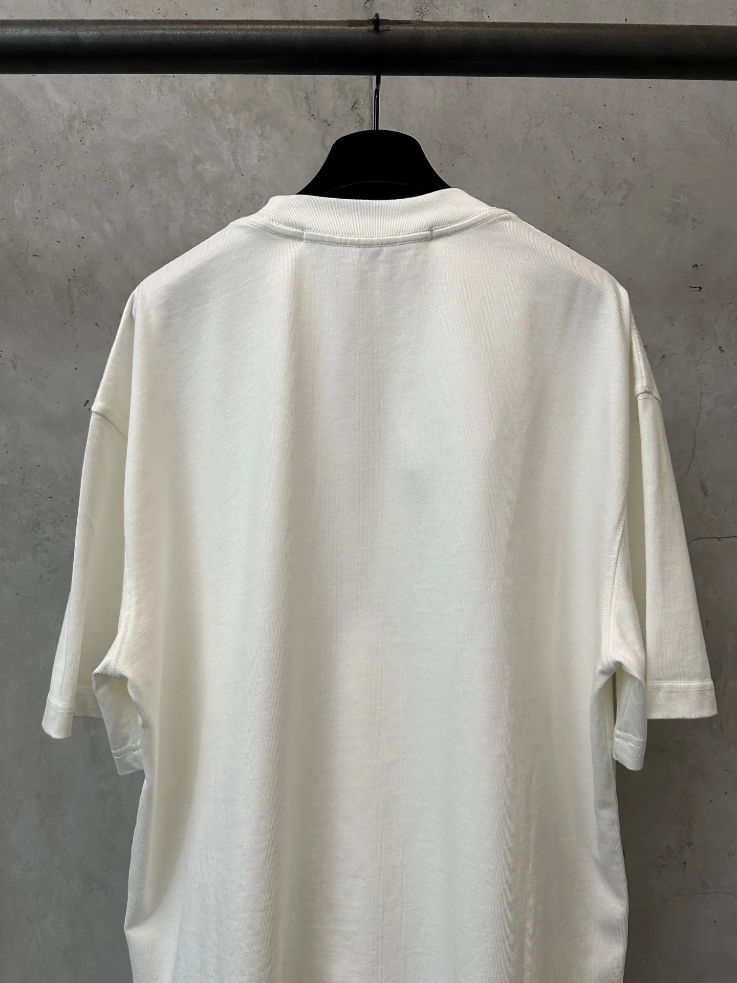 Chain Print Heavyweight Cotton T-Shirt D22012322 — view 5