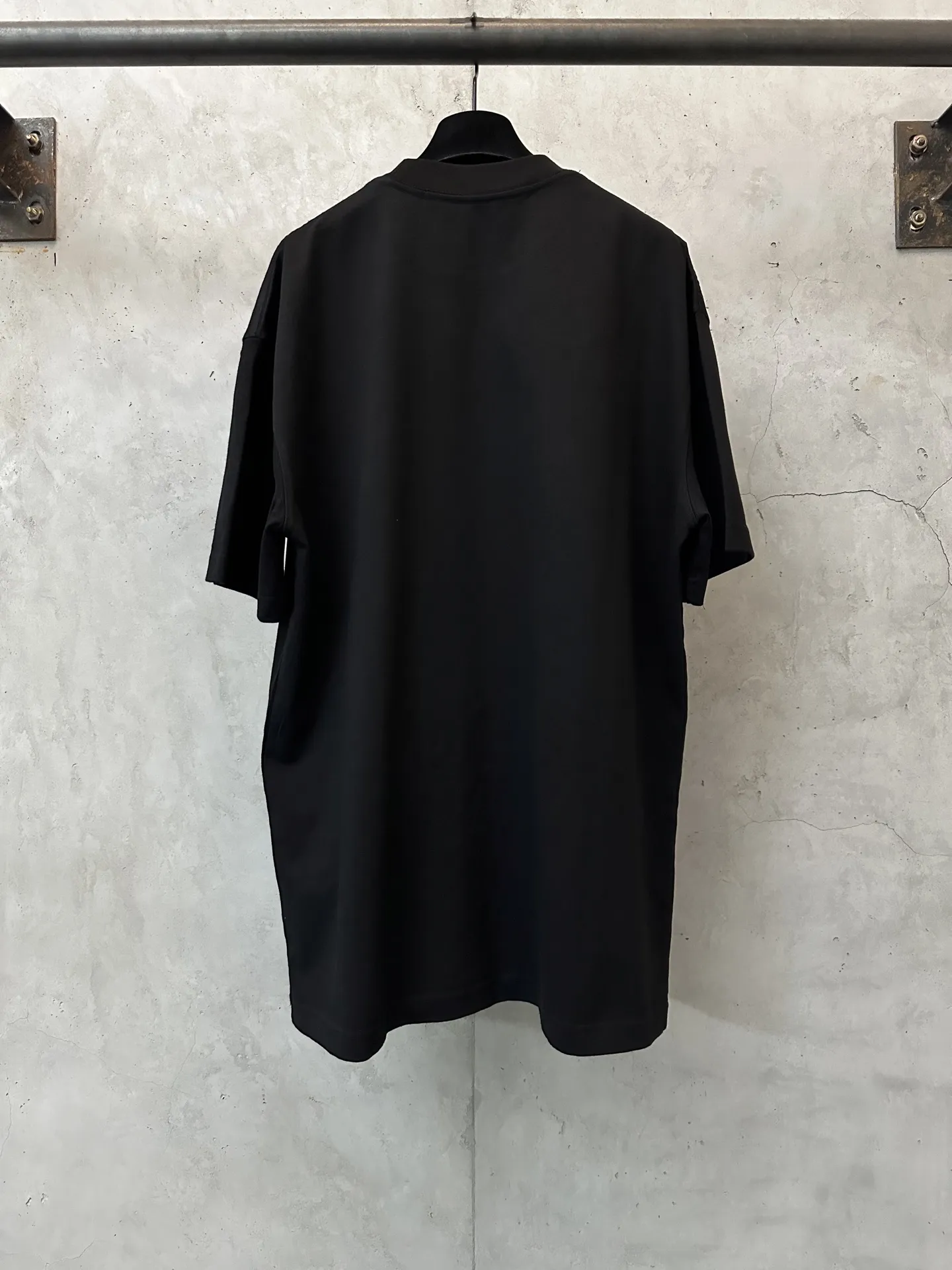 Chain-Print Heavyweight Cotton T-Shirt D22012323 — view 2
