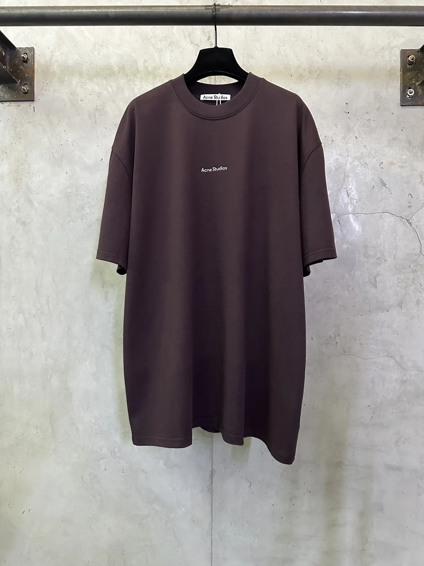 Logo Print Heavyweight Cotton T-Shirt D22015720