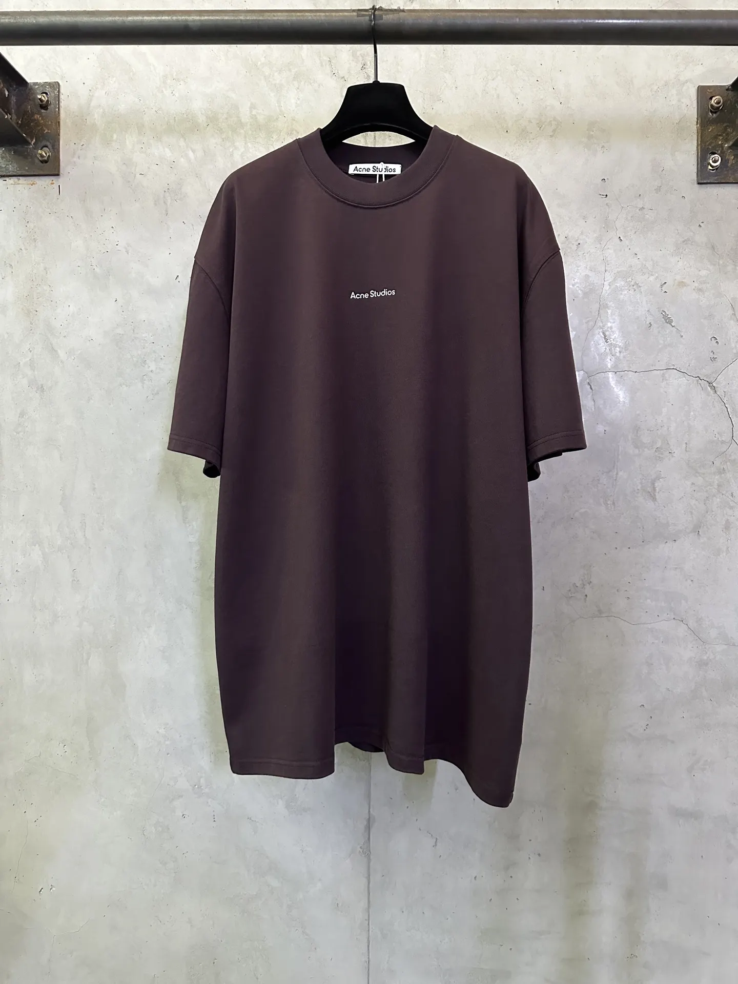 Logo Print Heavyweight Cotton T-Shirt D22015720