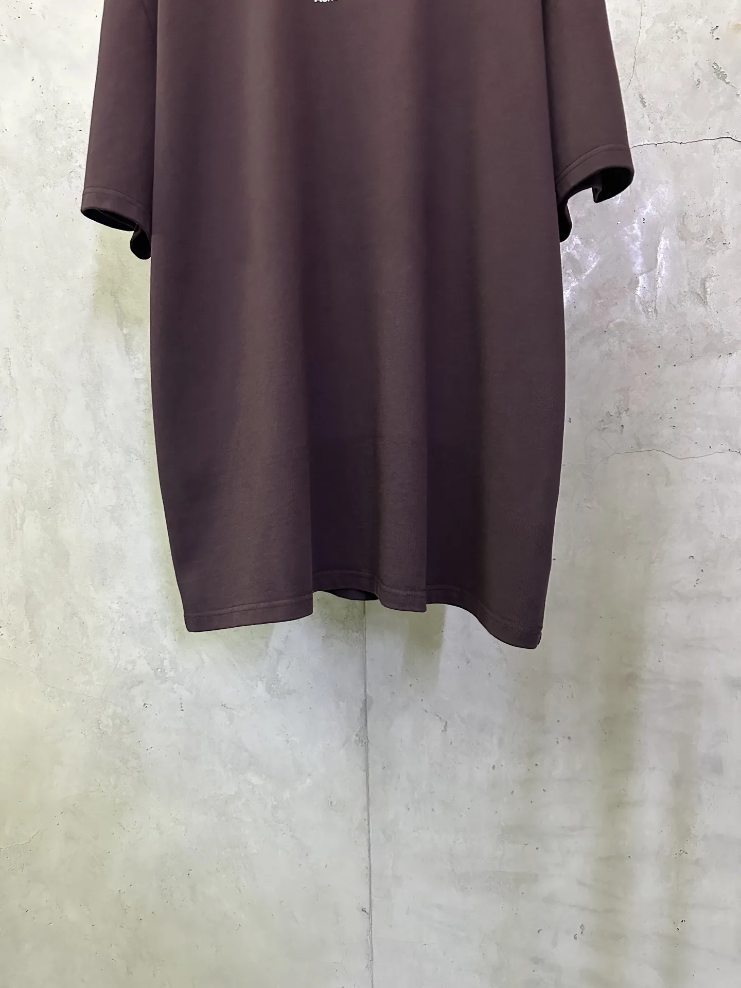 Logo Print Heavyweight Cotton T-Shirt D22015720 — view 4