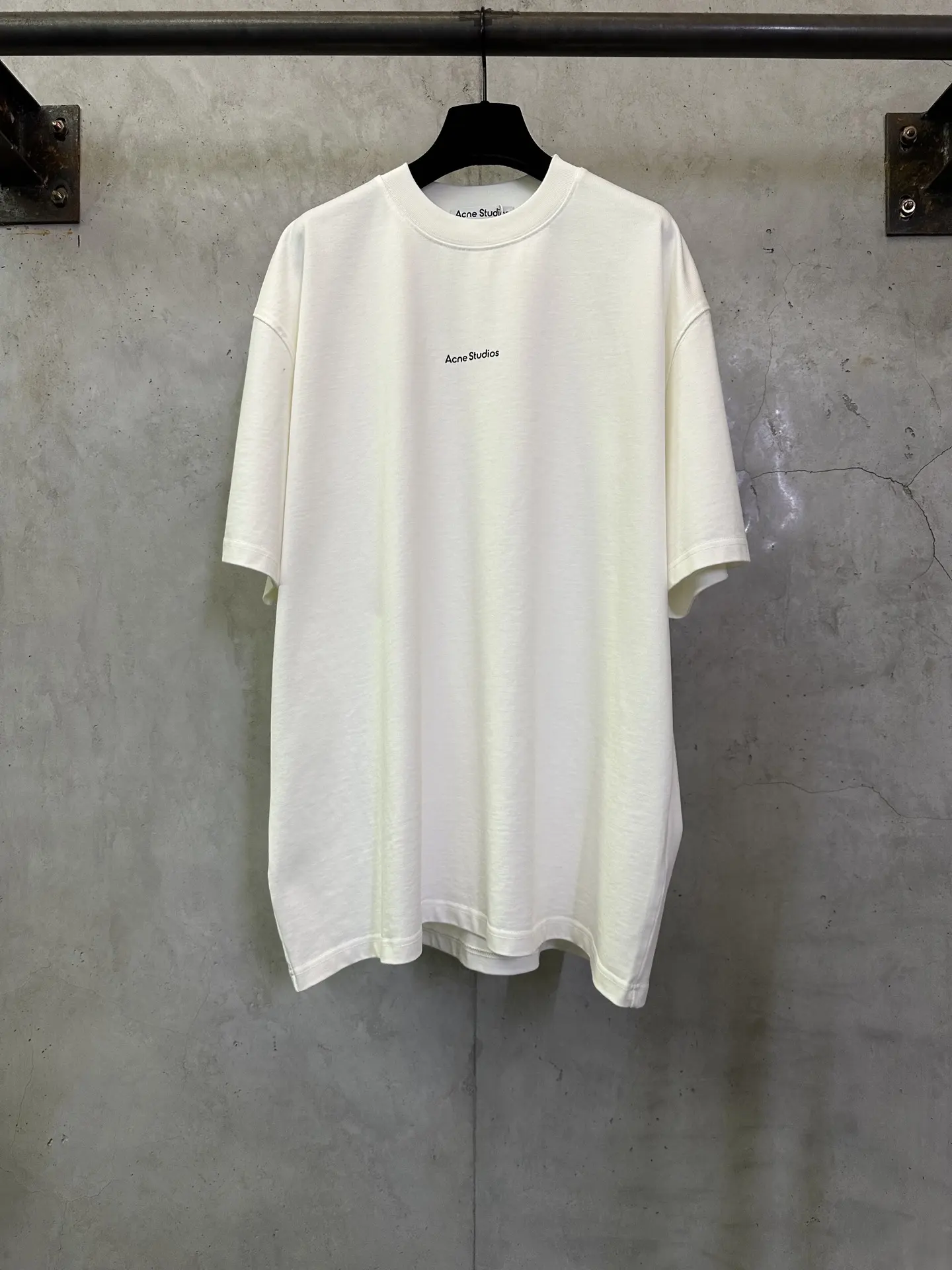 Logo Print Heavyweight Cotton T-Shirt D22015718