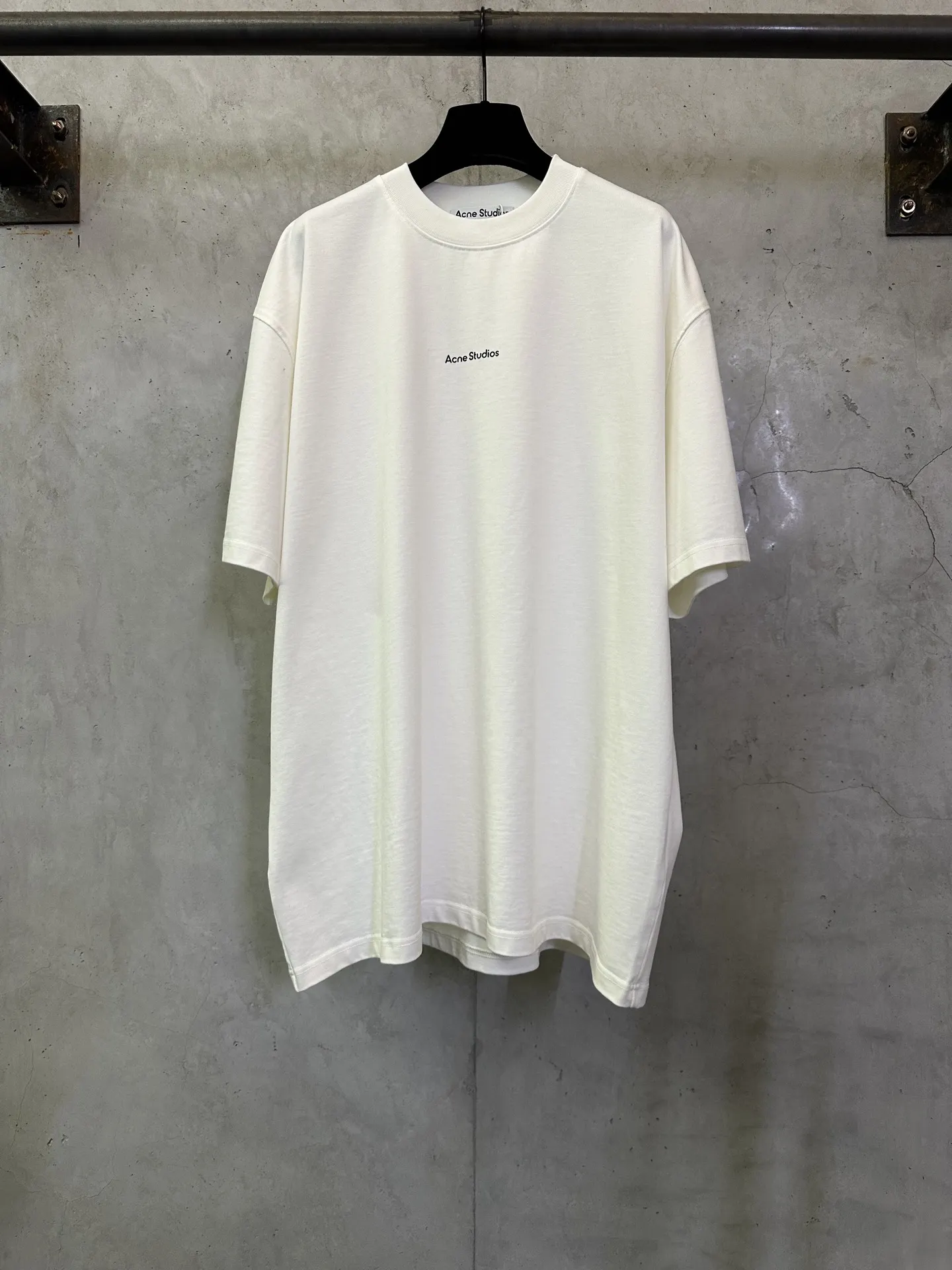 Logo Print Heavyweight Cotton T-Shirt D22015718