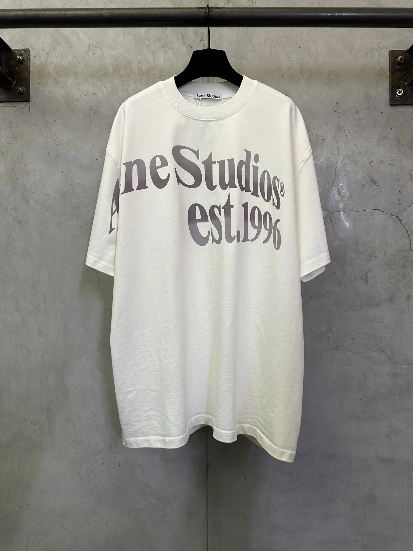 Logo Print Heavyweight Cotton T-Shirt D22012800