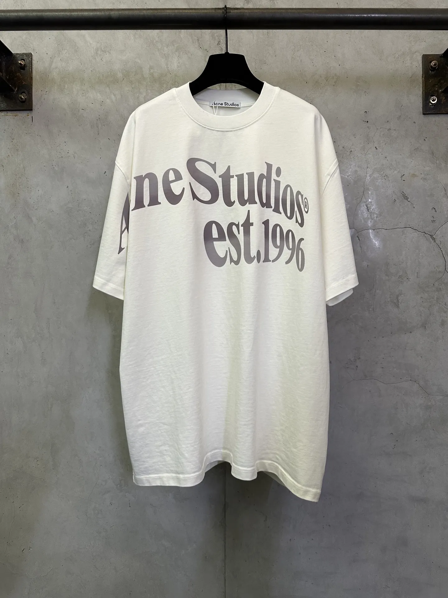 Logo Print Heavyweight Cotton T-Shirt D22012800