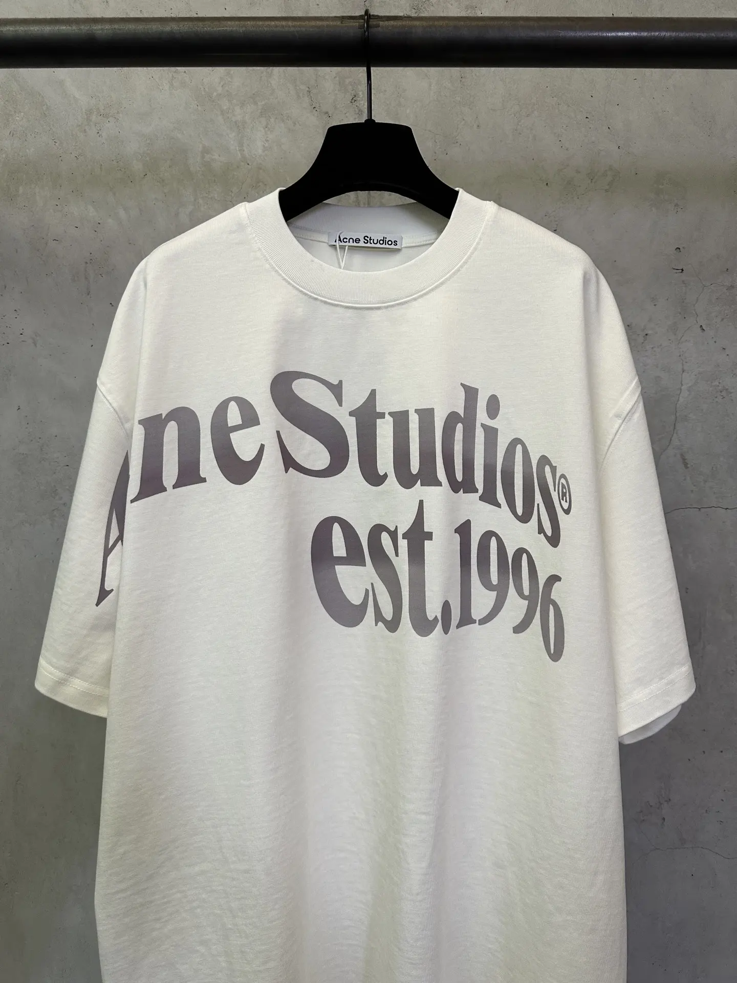 Logo Print Heavyweight Cotton T-Shirt D22012800 — view 3