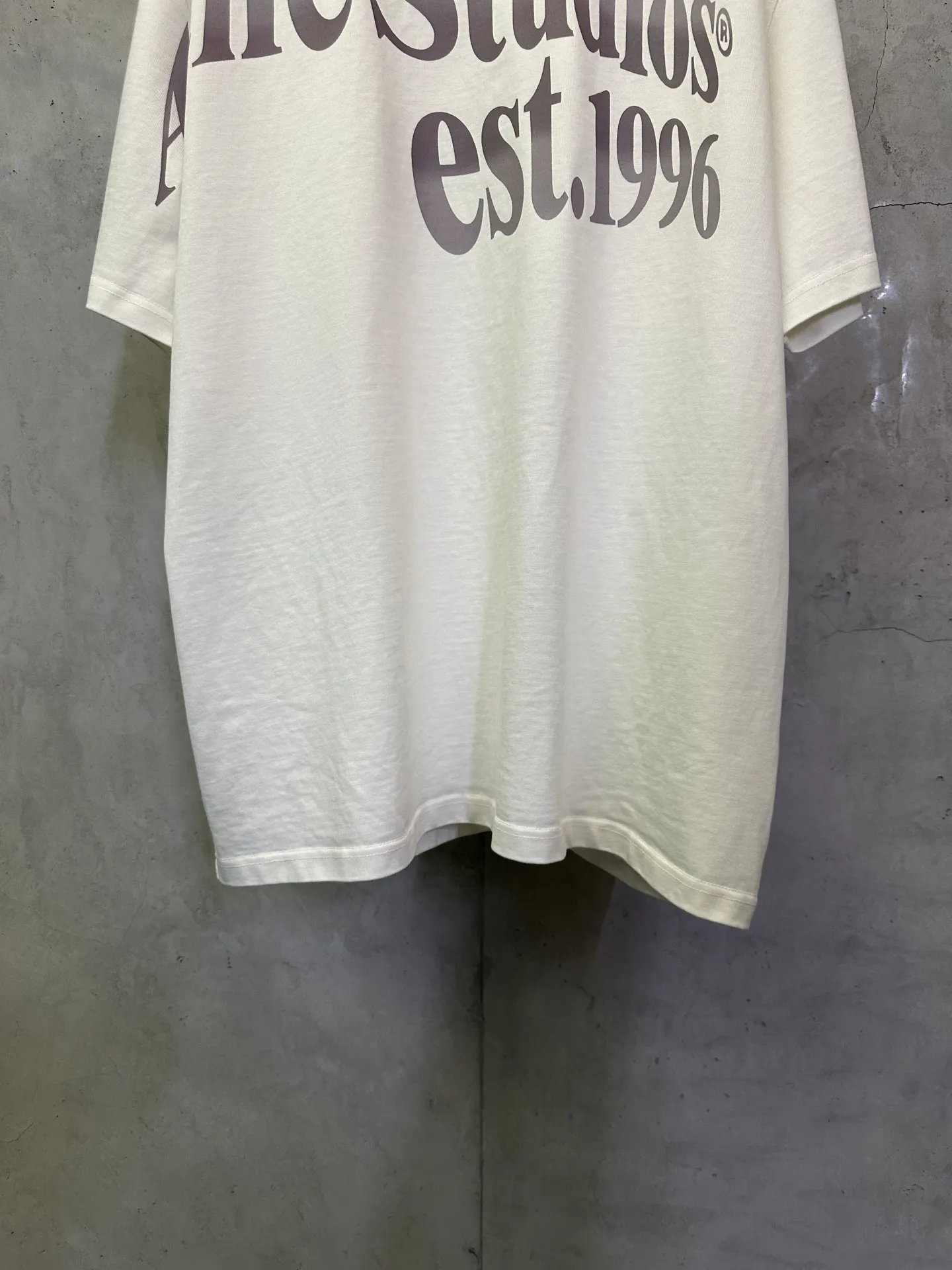 Logo Print Heavyweight Cotton T-Shirt D22012800 — view 4