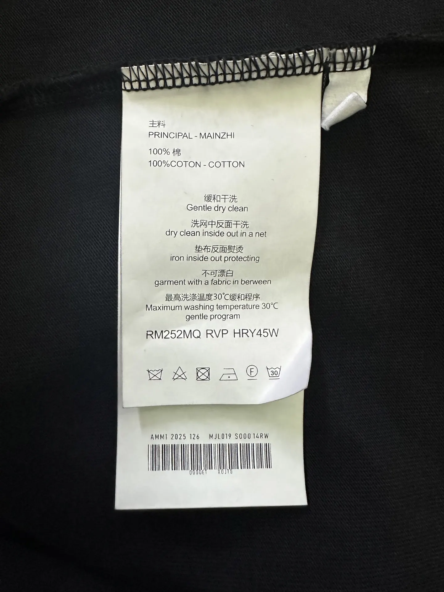 Logo Graphic Heavyweight Cotton T-Shirt D22012877 — view 9