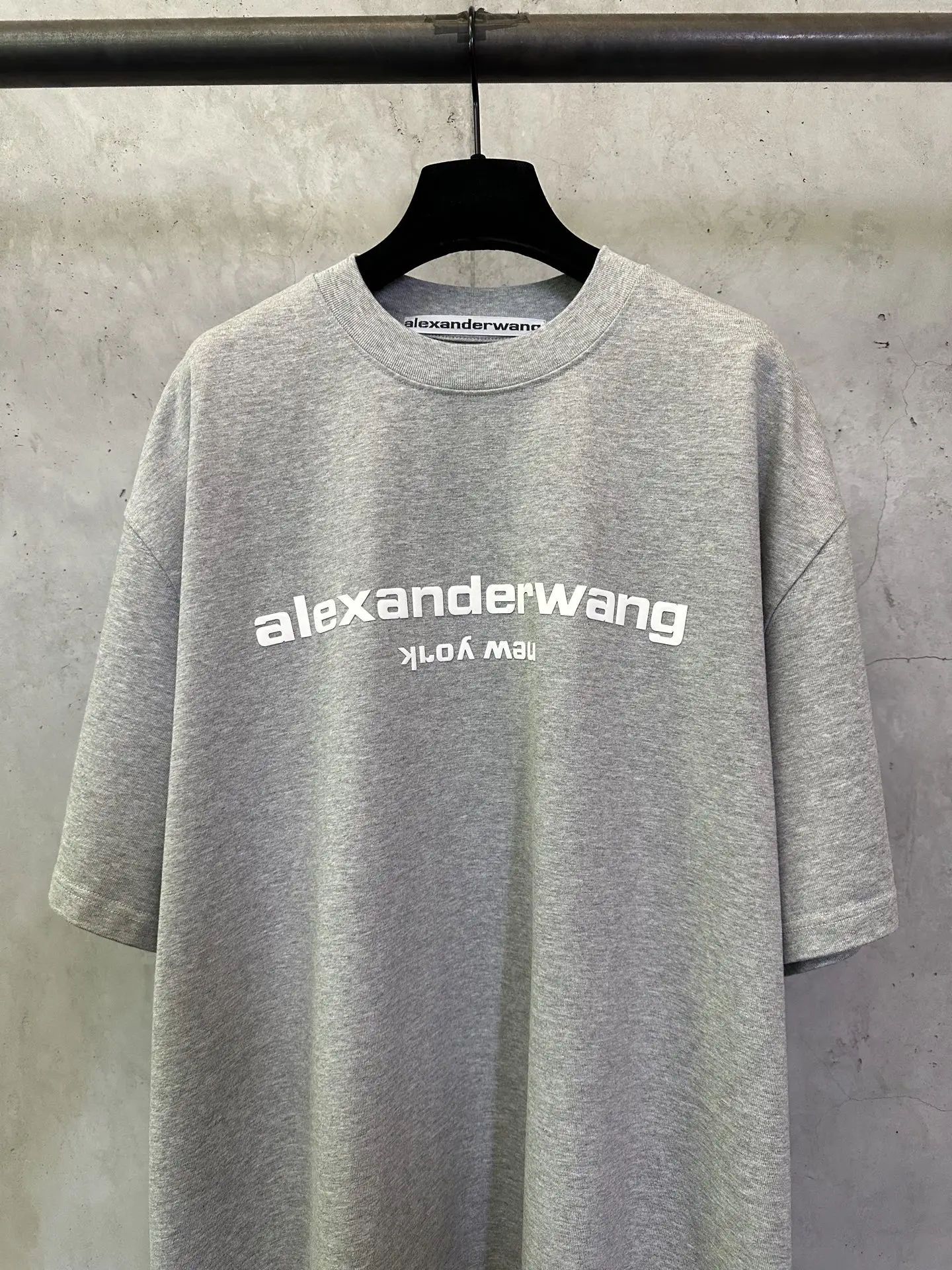 Logo Puff-Print Heavyweight Cotton T-Shirt D22012768 — view 3