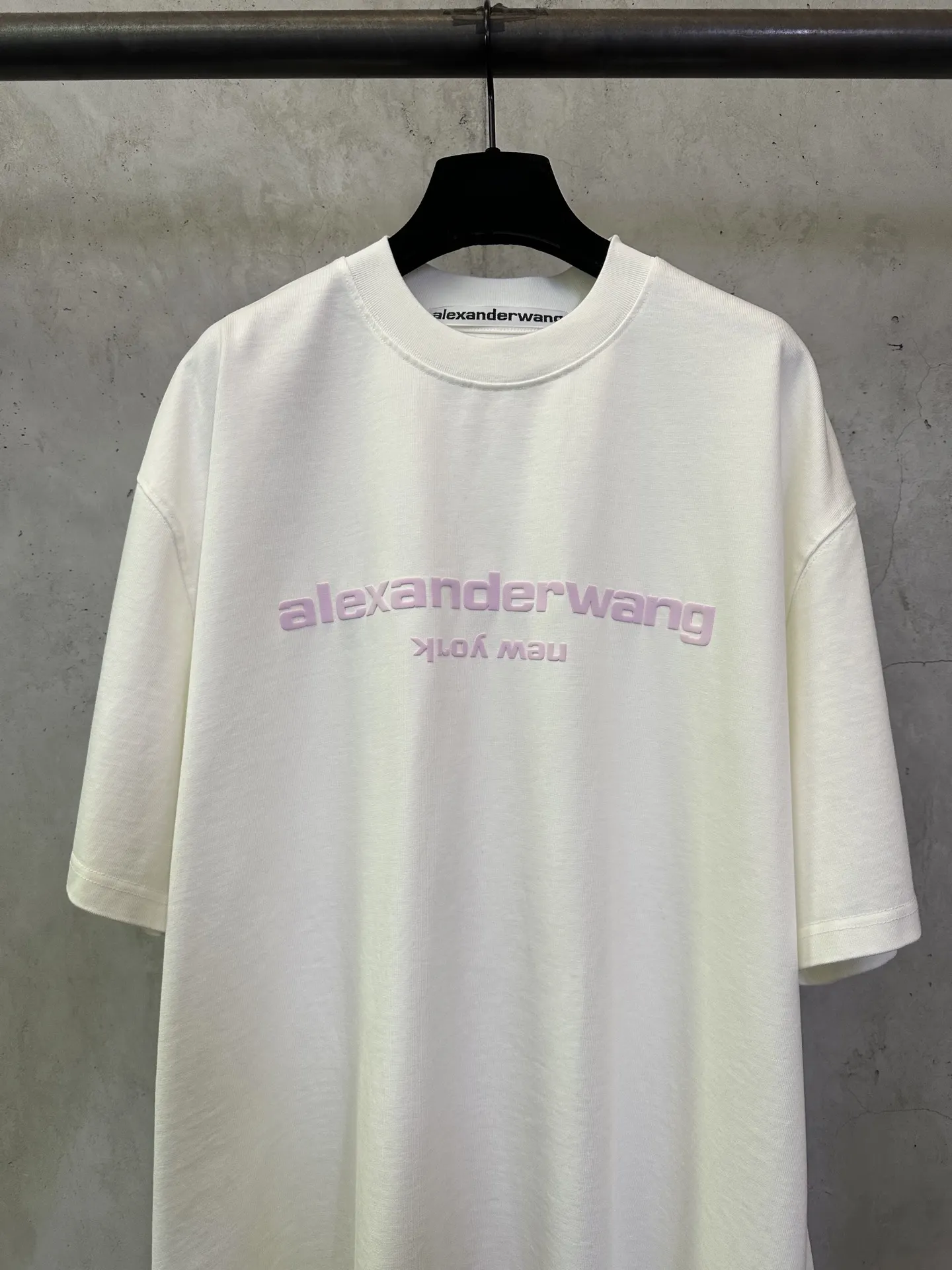 Logo Puff-Print Heavyweight Cotton T-Shirt D22012770 — view 3