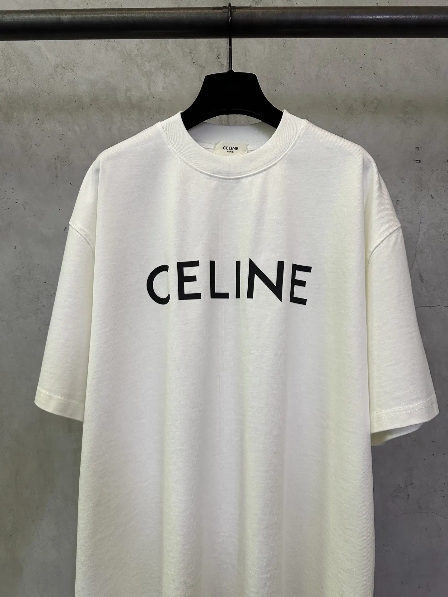 Logo Print Heavyweight Cotton T-Shirt D22015698 — view 3