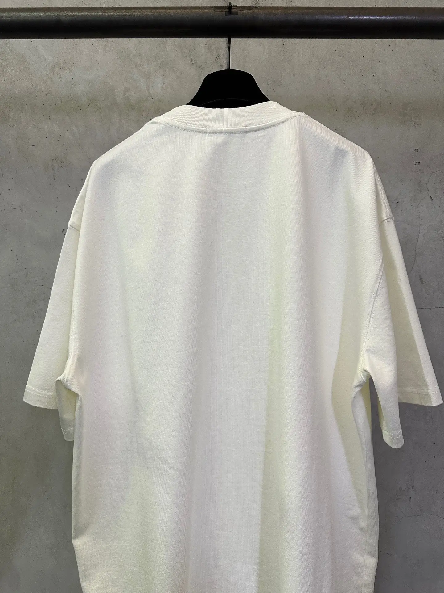 Logo Print Heavyweight Cotton T-Shirt D22015698 — view 5