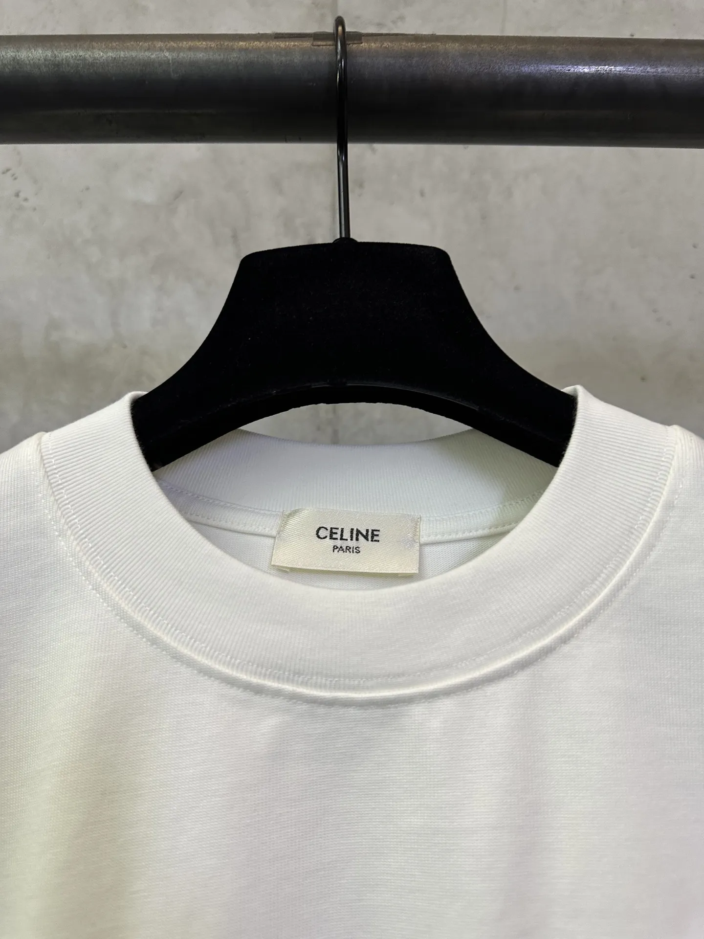 Logo Print Heavyweight Cotton T-Shirt D22015698 — view 7