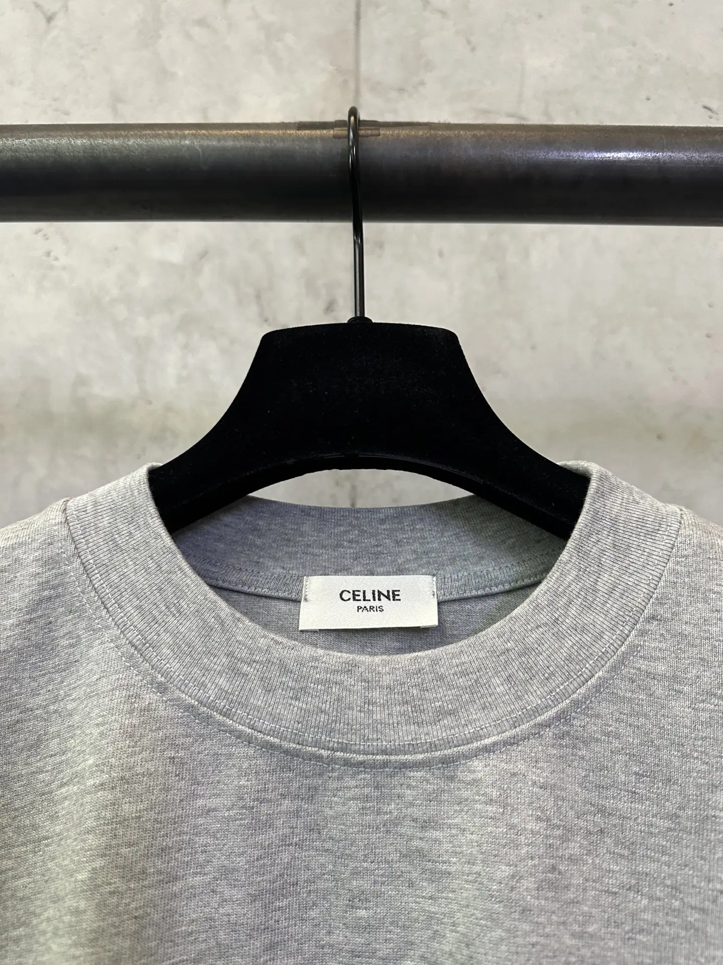 Triomphe Logo Heavyweight Cotton T-Shirt D22012874 — view 7