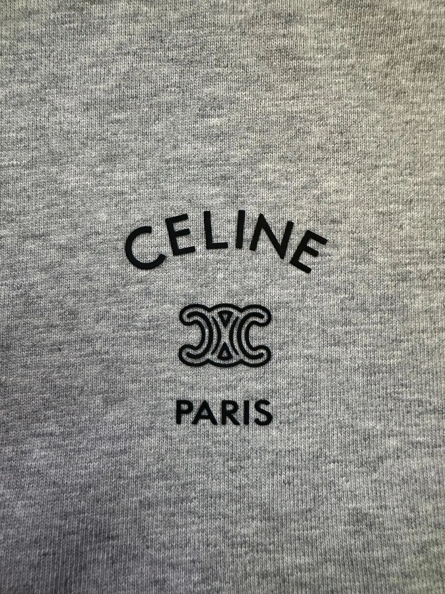 Triomphe Logo Heavyweight Cotton T-Shirt D22012874 — view 8