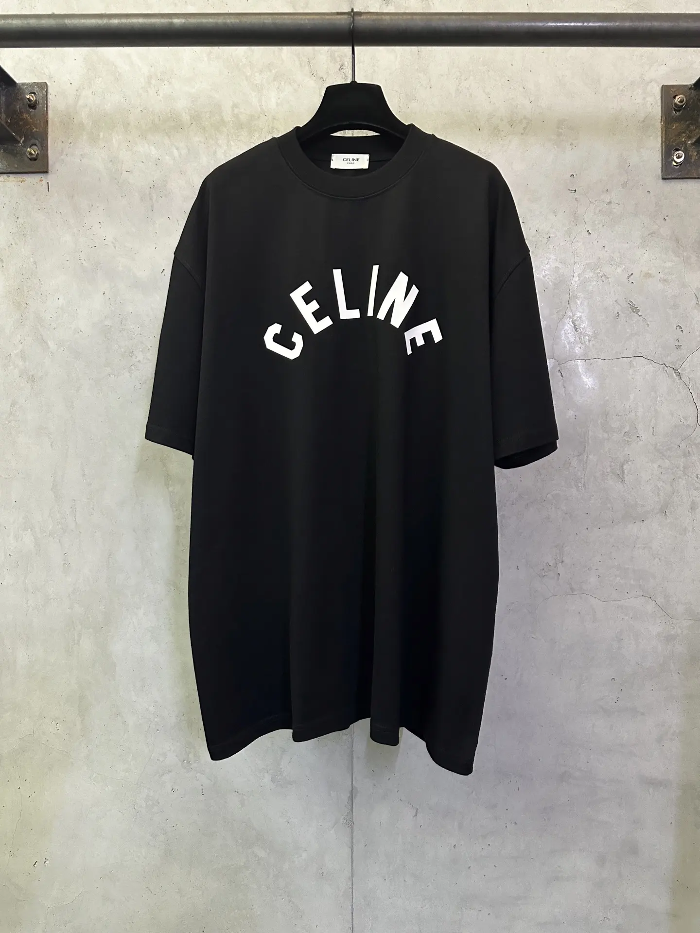Logo-Print Heavyweight Cotton T-Shirt D22012866