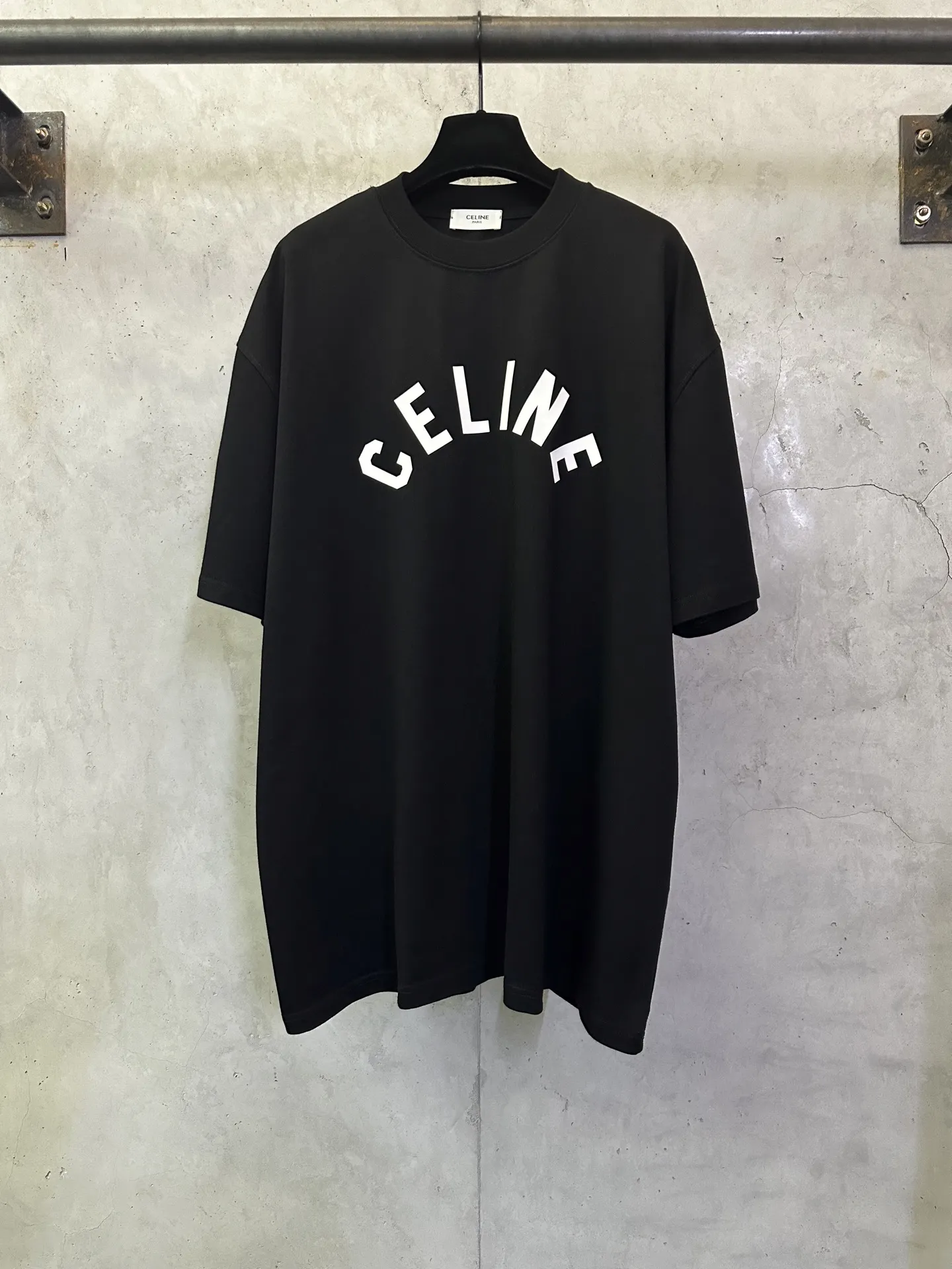 Logo-Print Heavyweight Cotton T-Shirt D22012866