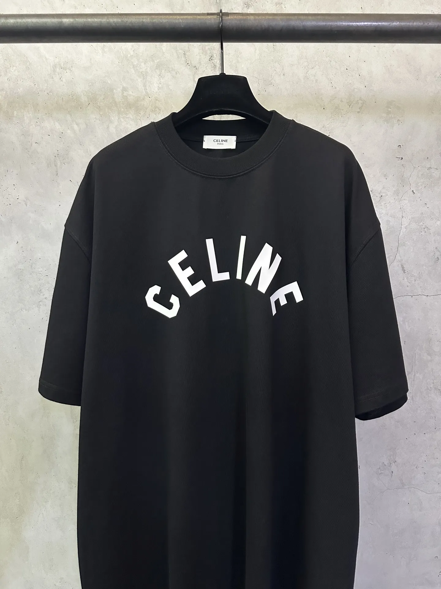 Logo-Print Heavyweight Cotton T-Shirt D22012866 — view 3