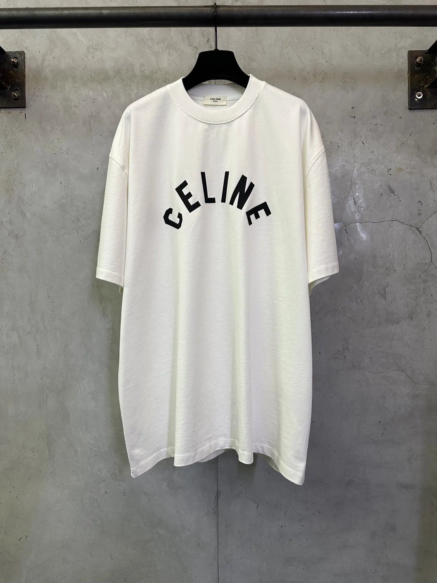 Logo-Print Heavyweight Cotton T-Shirt D22012865