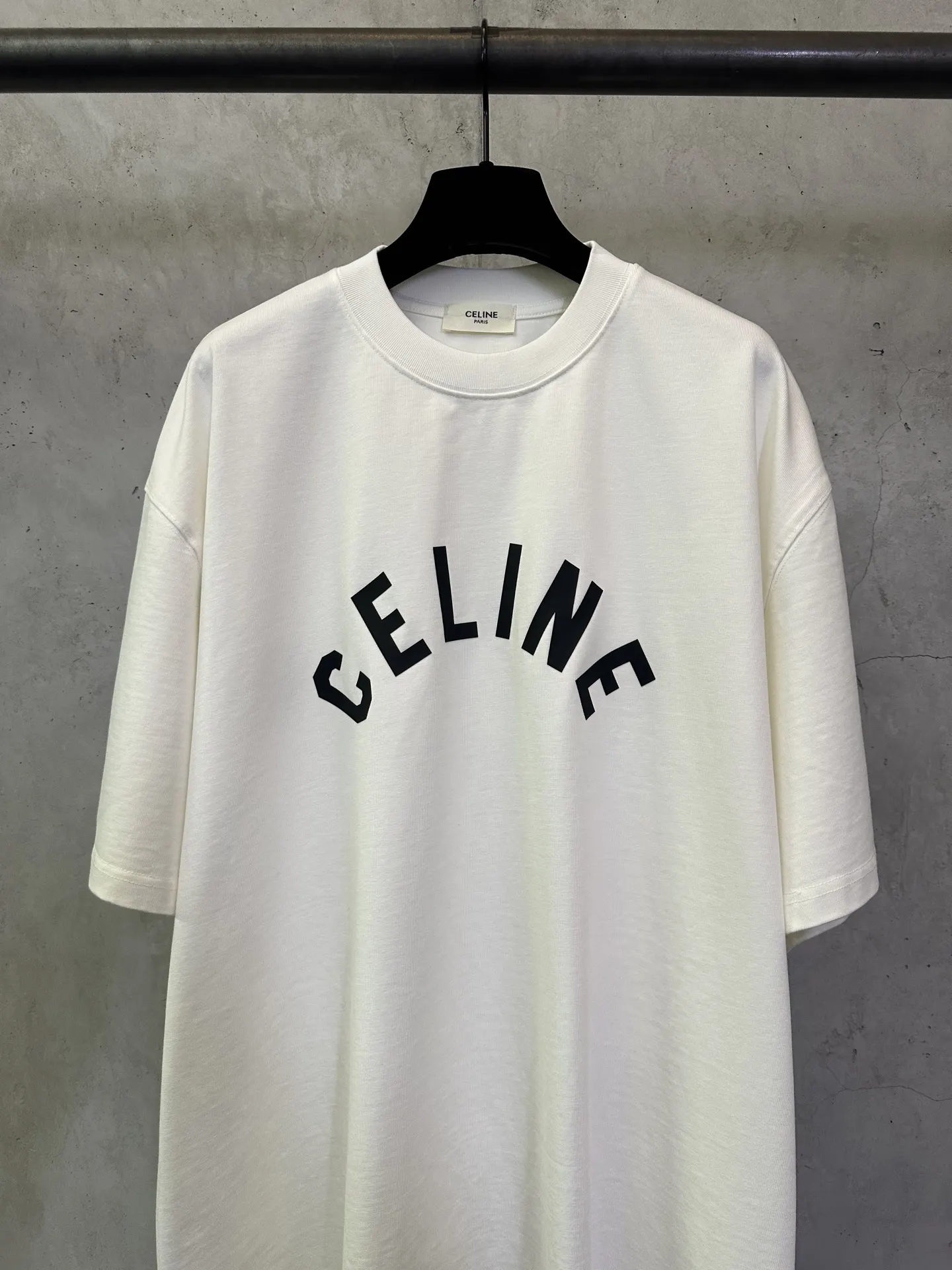Logo-Print Heavyweight Cotton T-Shirt D22012865 — view 3