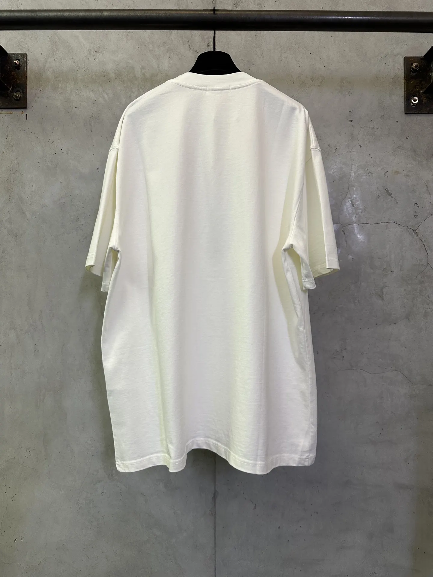 Dog Print Heavyweight Cotton T-Shirt D22012837 — view 2