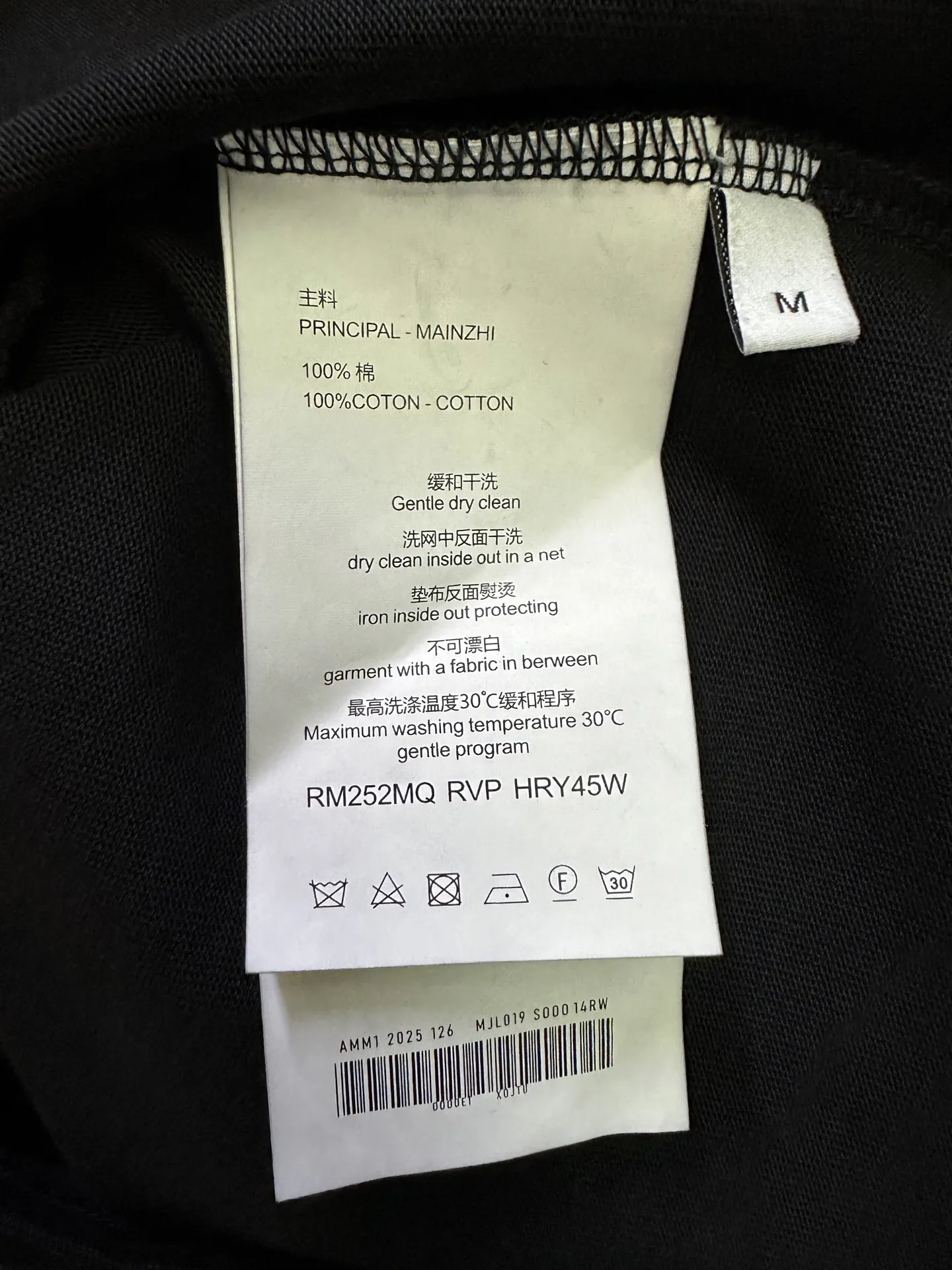 Logo Graphic Heavyweight Cotton T-Shirt D22012879 — view 9