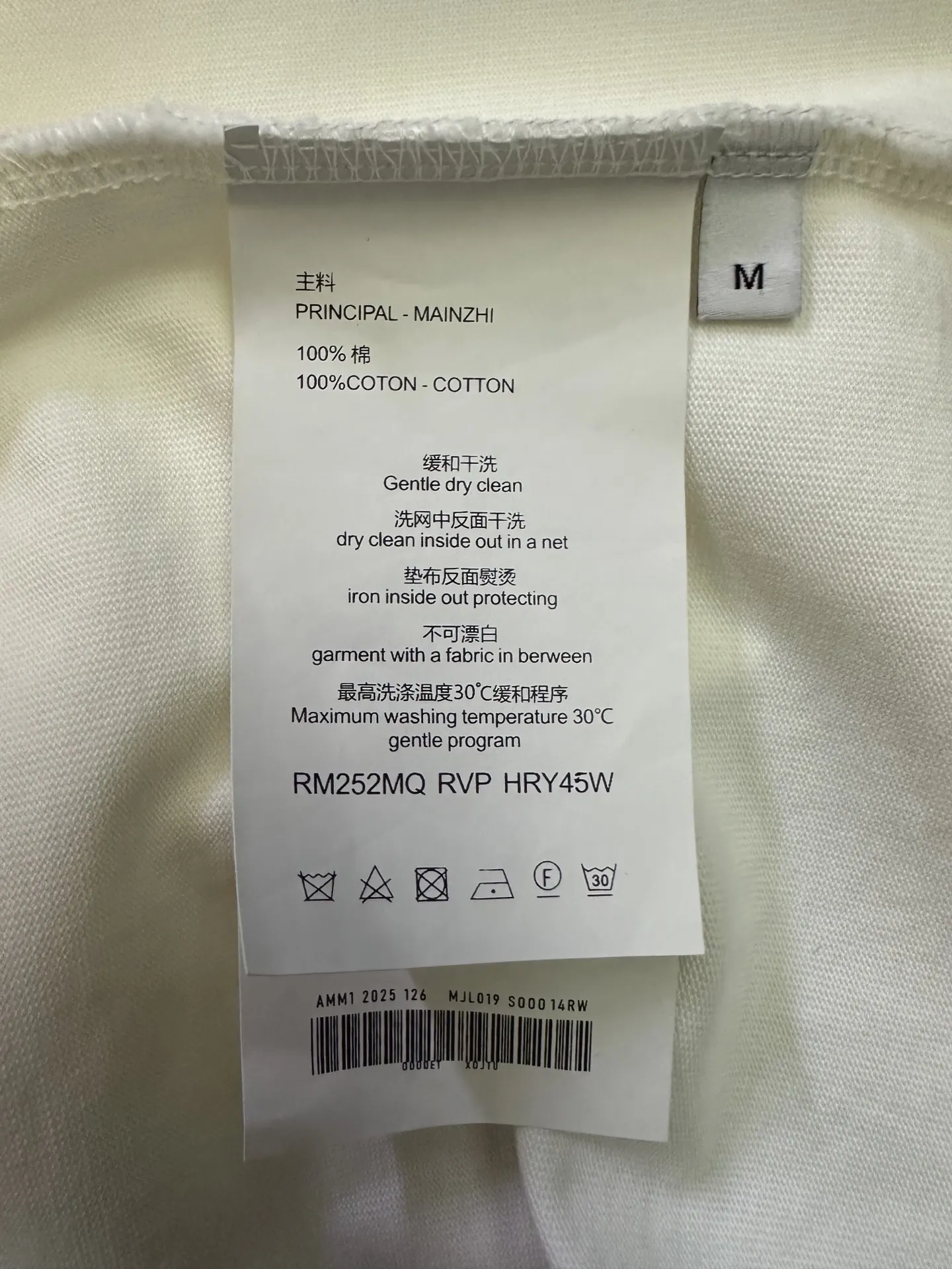 Logo Graphic Heavyweight Cotton T-Shirt D22012878 — view 9