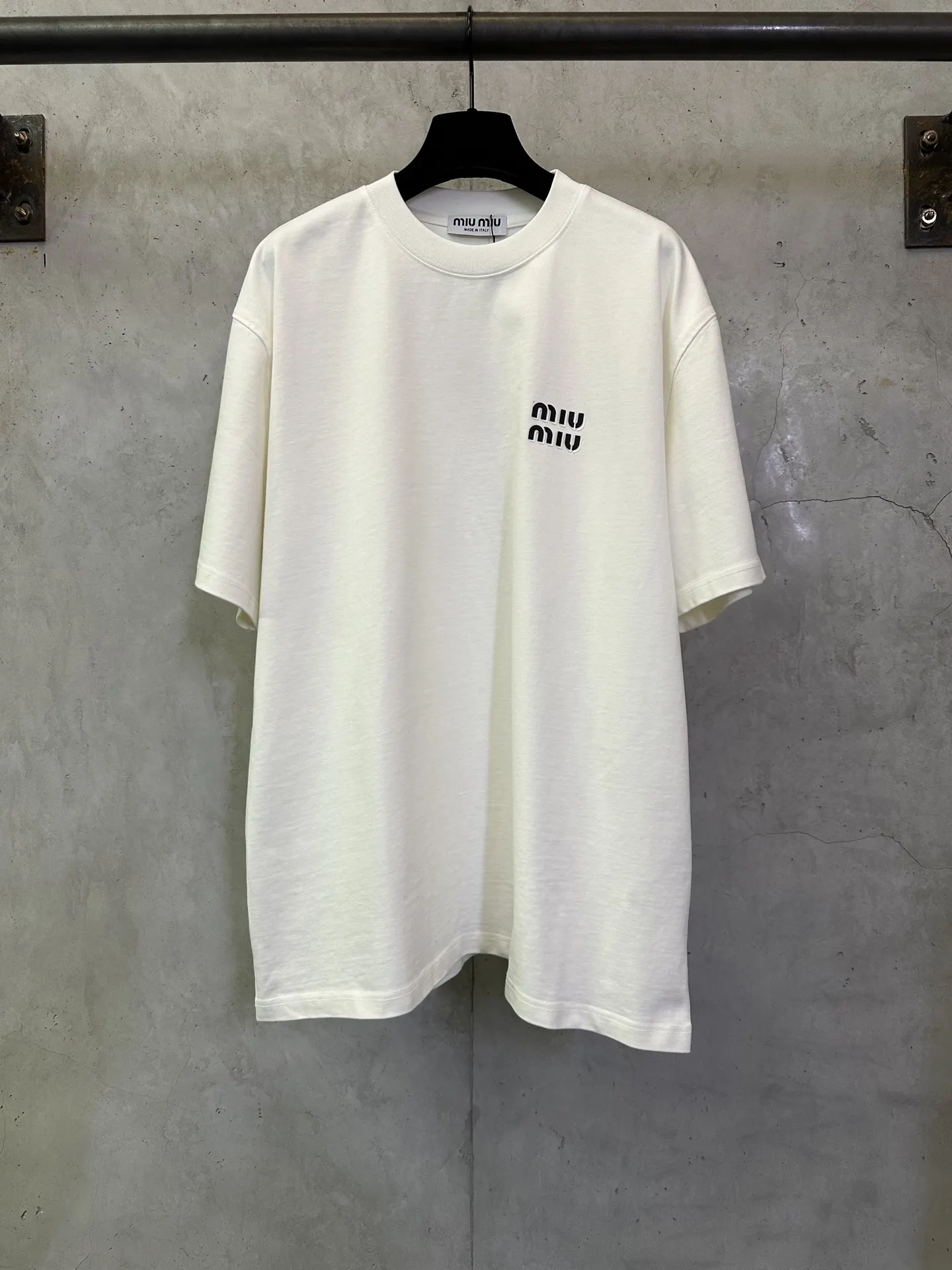 Logo-Print Heavyweight Cotton T-Shirt D22012838