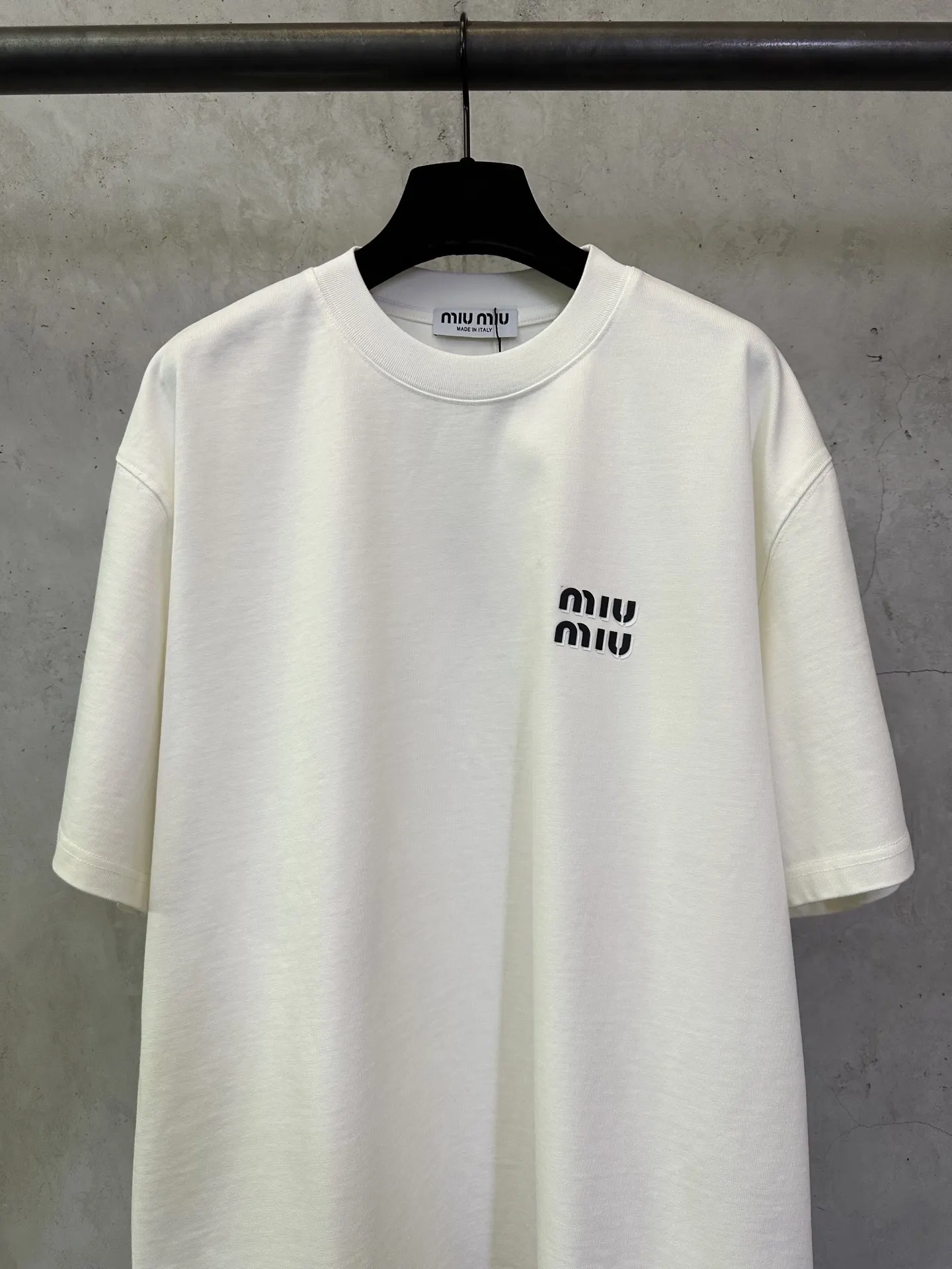 Logo-Print Heavyweight Cotton T-Shirt D22012838 — view 3
