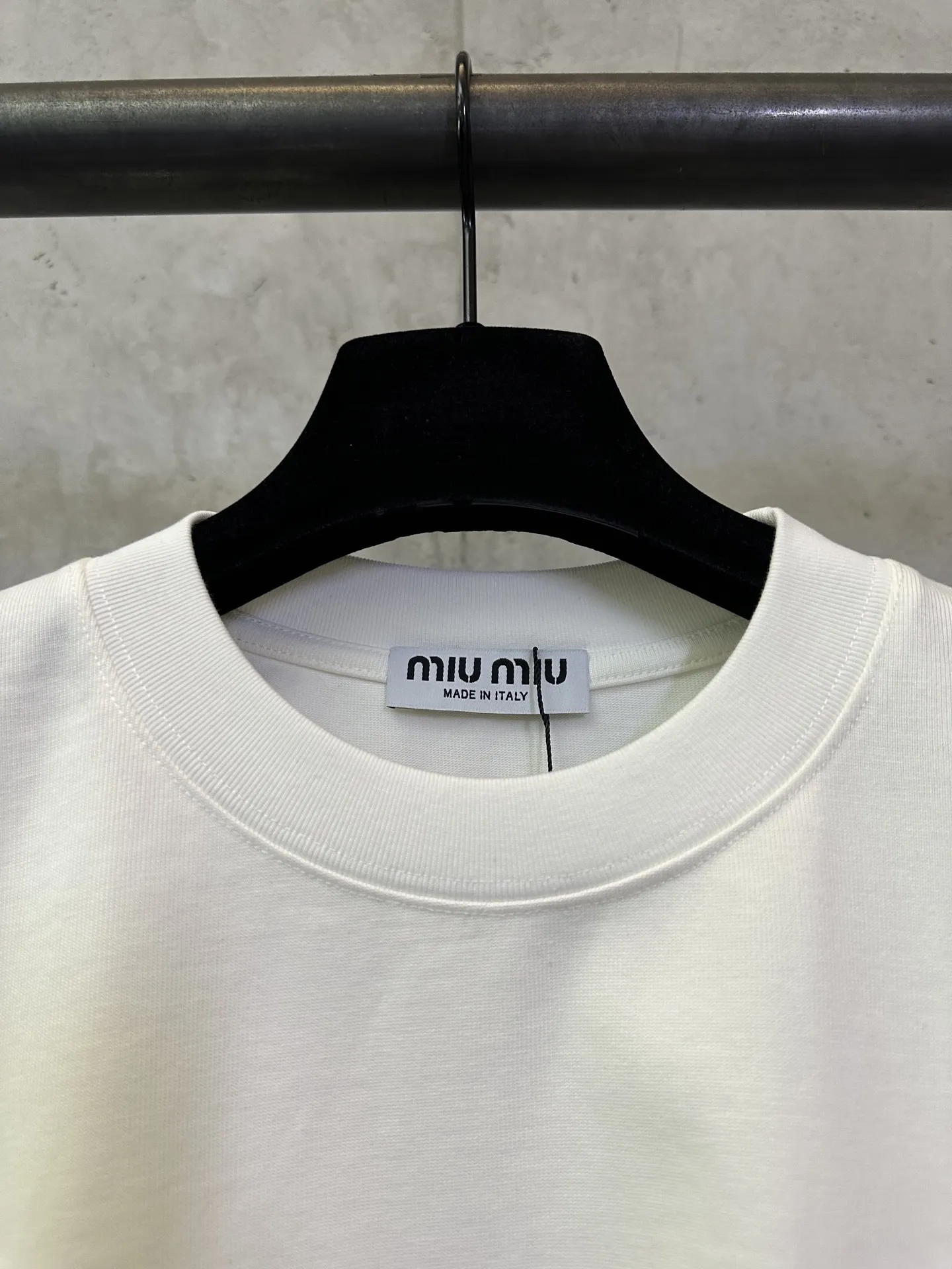 Logo-Print Heavyweight Cotton T-Shirt D22012838 — view 7